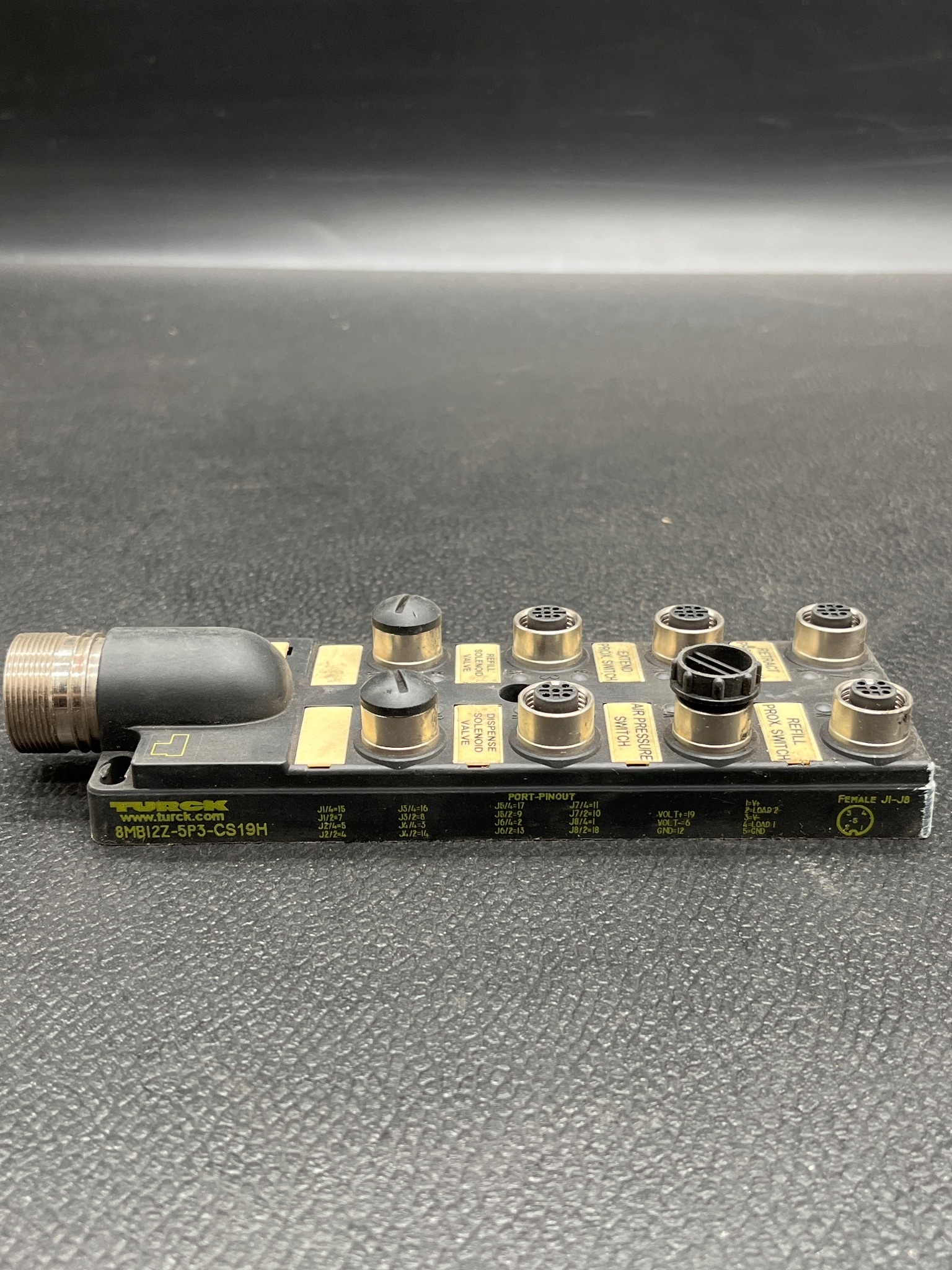 TURCK 8MB12Z-5P3-CS19H I/O Module USED 1