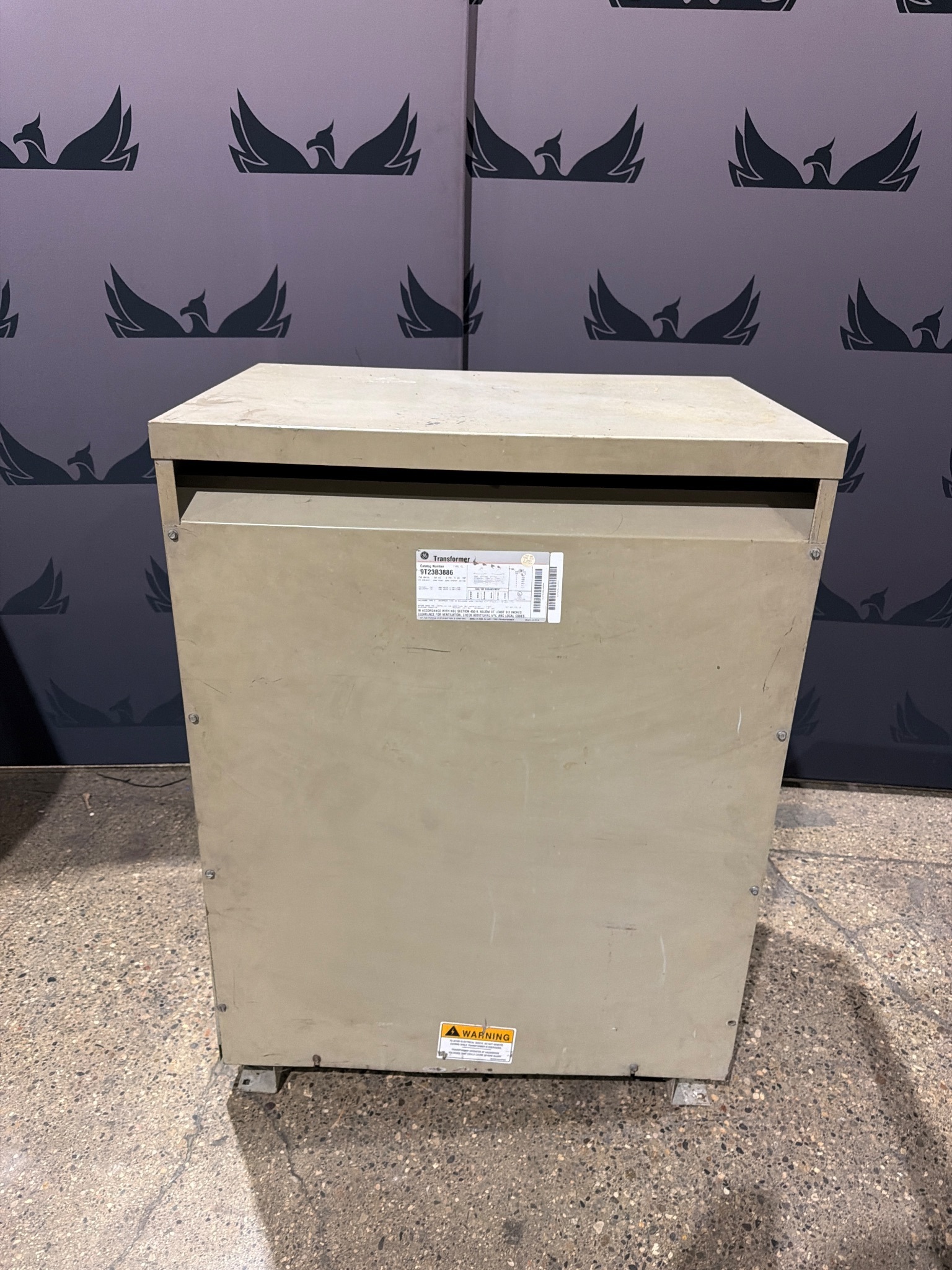 GENERAL ELECTRIC 9T23B3886 150 KVA 3PH Transformer USED 0