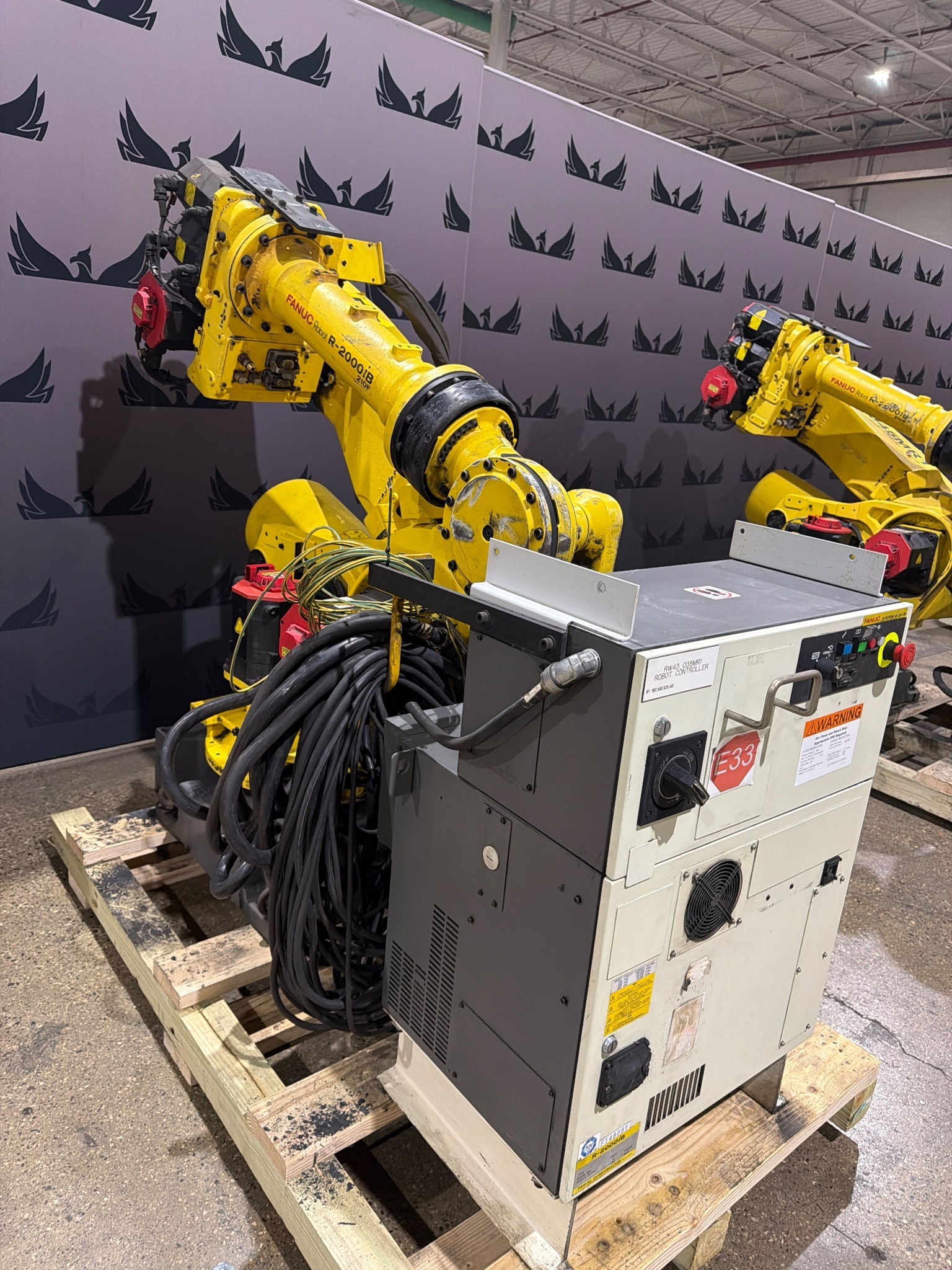 FANUC R-2000iB/210F Complete w/ R-30iB Controls USED 1