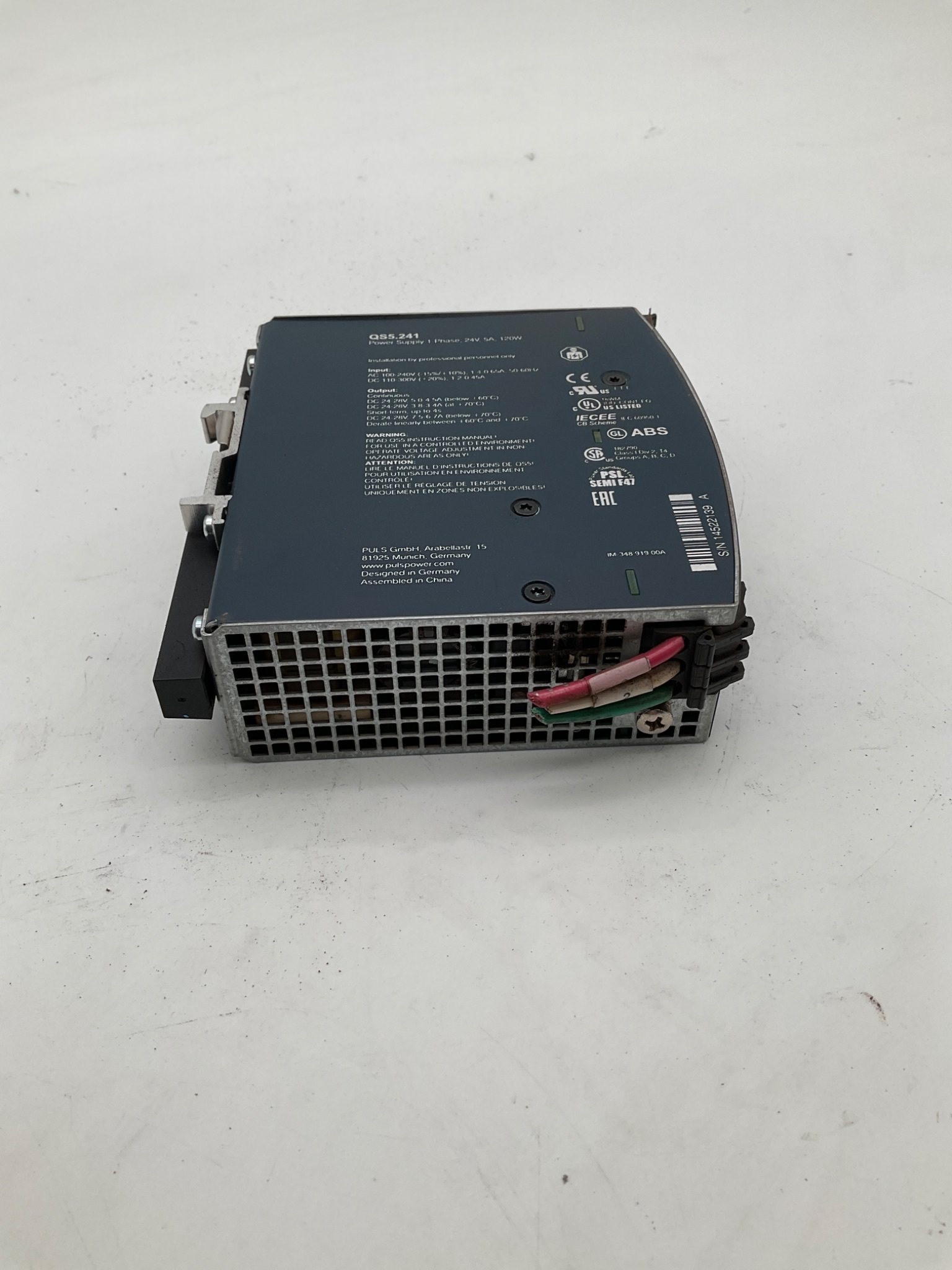 PULS QS5.241 DIN Rail Power Supply USED 2