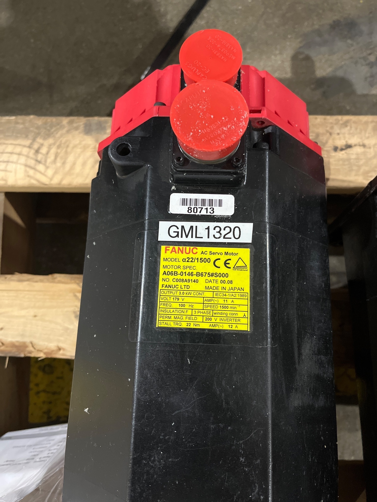 FANUC A06B-0146-B675#S000 AC Servo Motor NEW 3