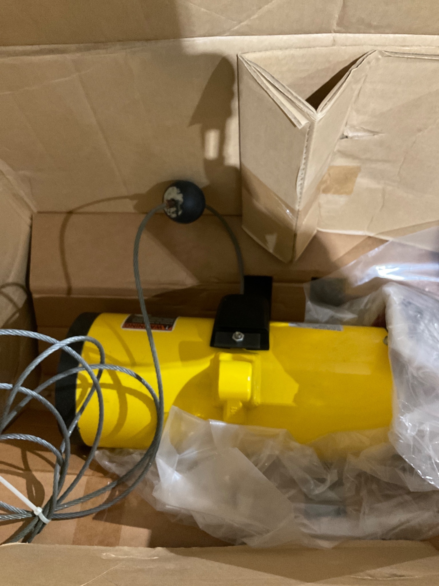 INGERSOLL RAND BW015080 Air Hoist w/ Control Kit NEW 1