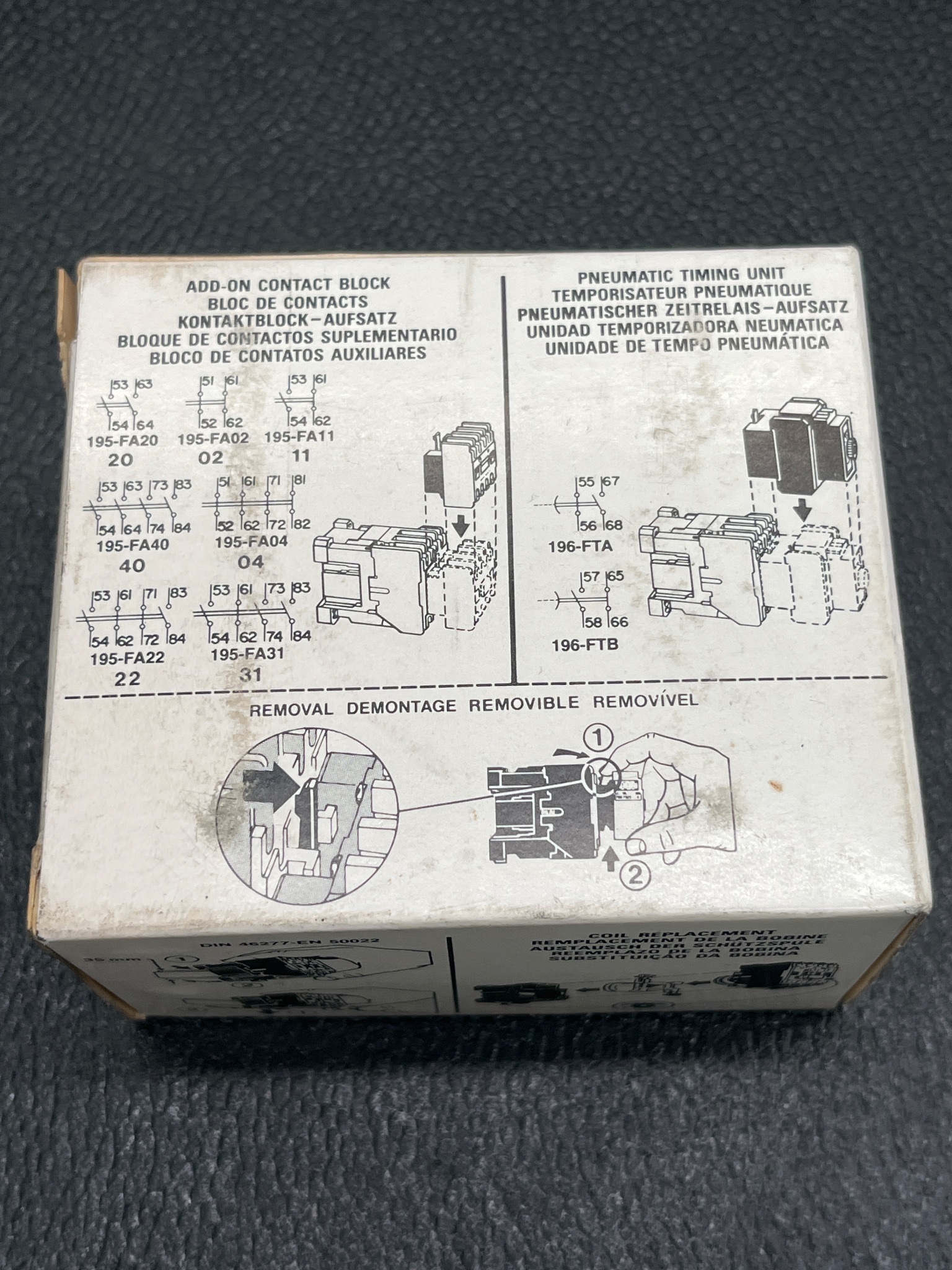 ALLEN BRADLEY 700-F220A1 Control Relay Type F NEW 2