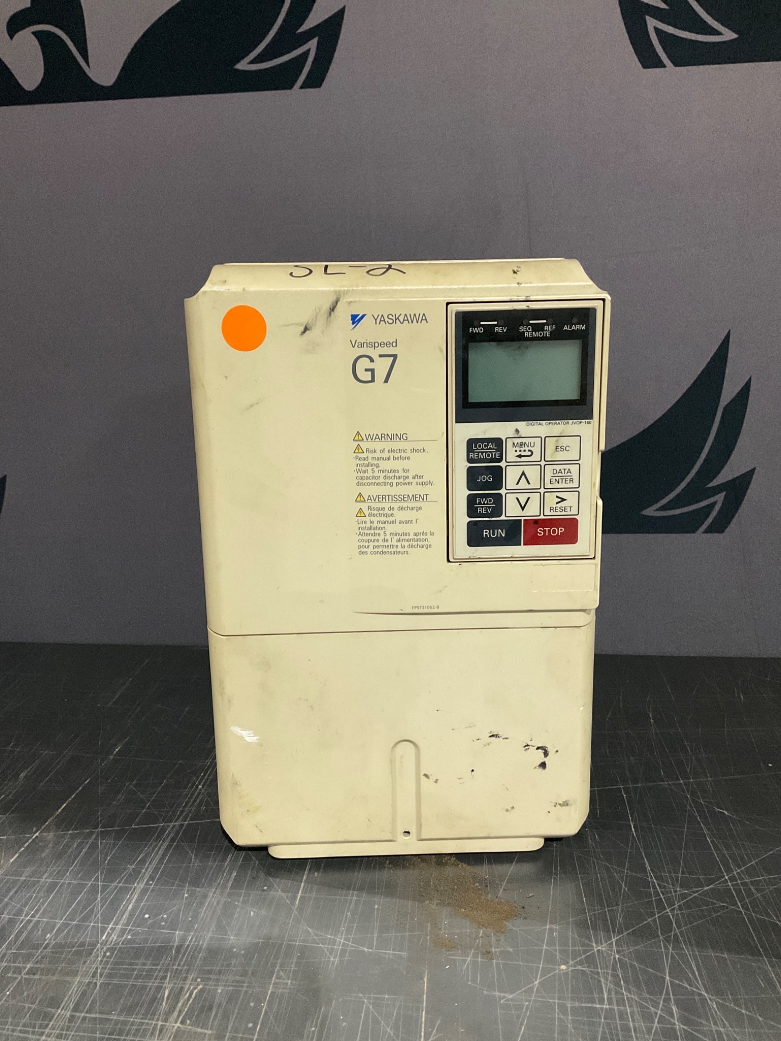 YASKAWA CIMR-G7U45P5 AC Drive USED 0