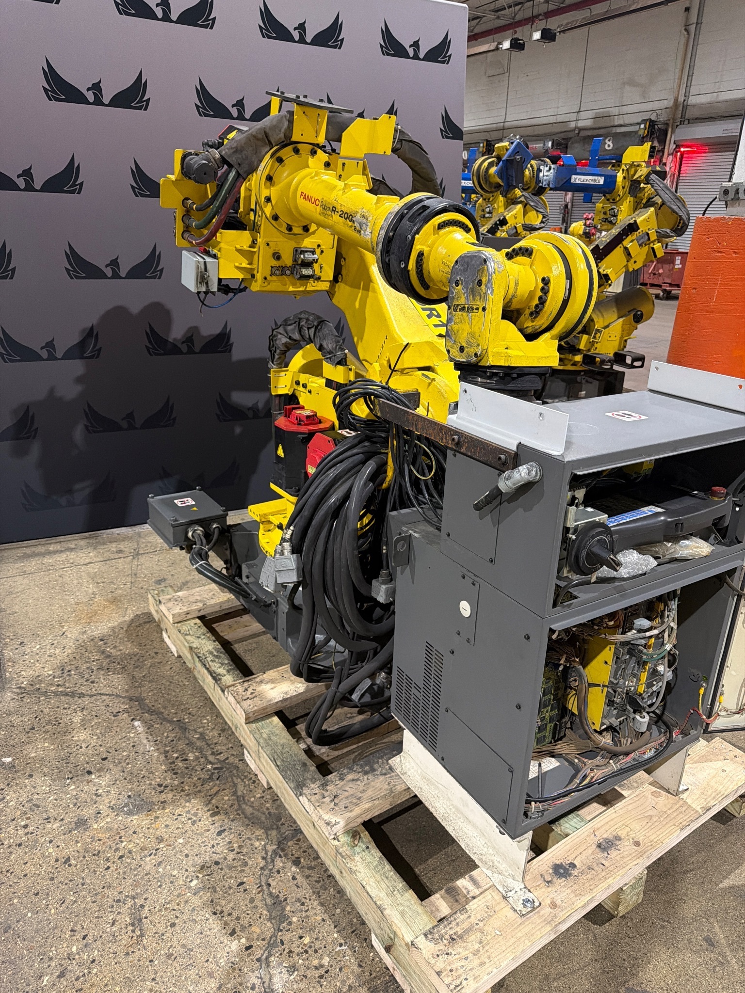 FANUC R-2000iB/210F Complete w/ R-30iB Controls USED 2