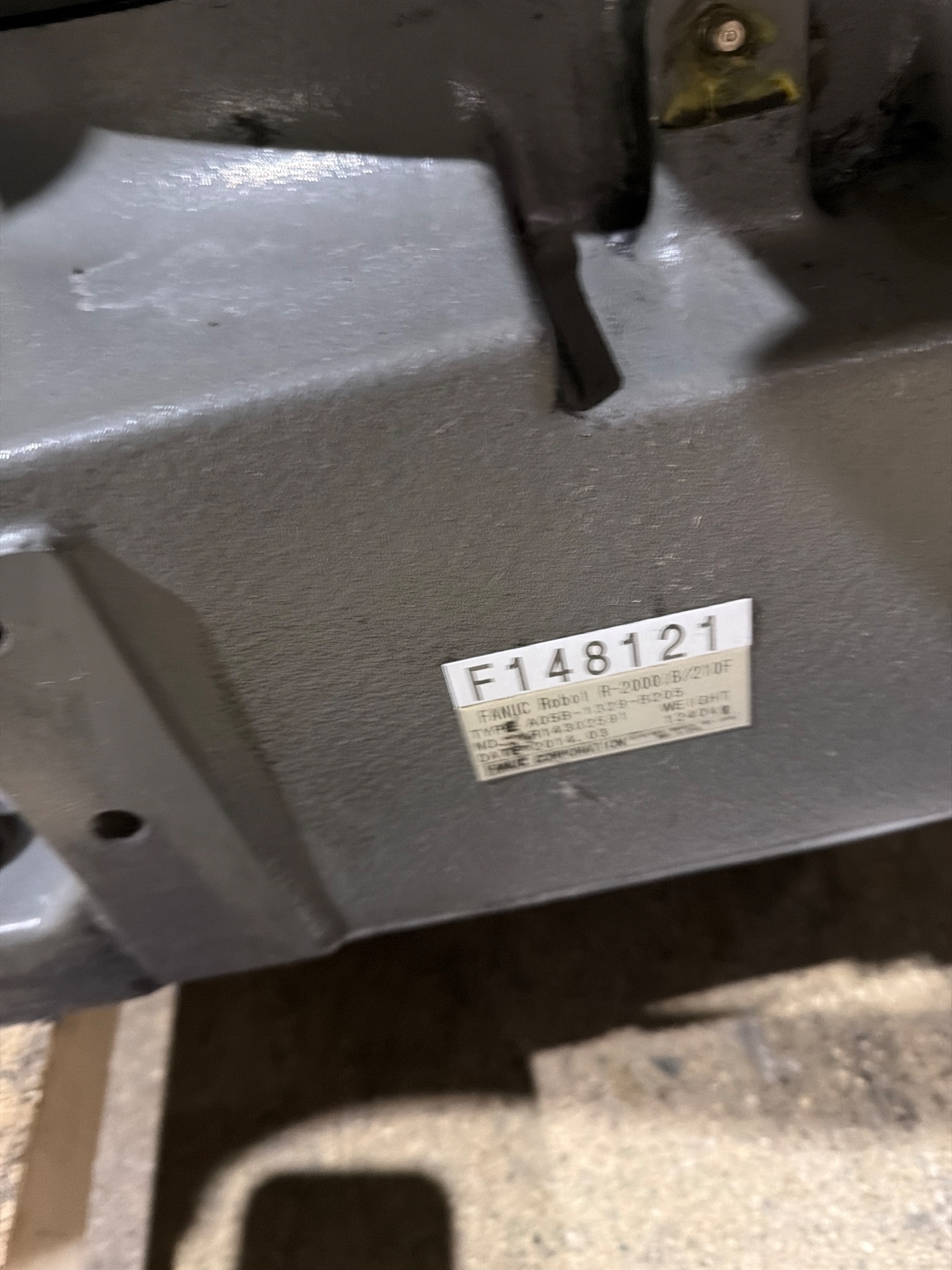 FANUC R-2000iB/210F Complete w/ R-30iB Controls USED 6