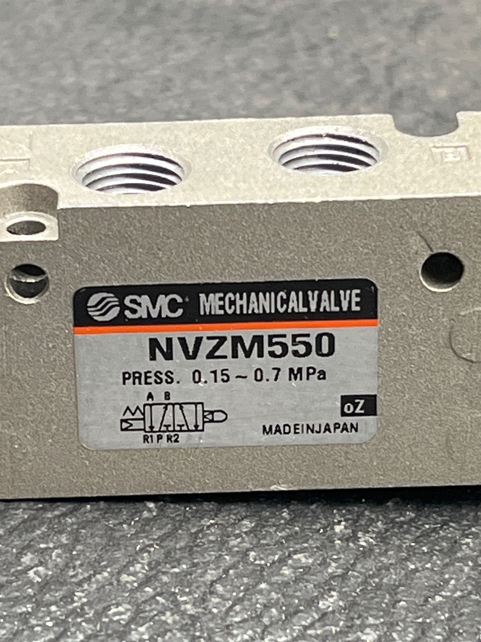 SMC NVZM550 Mechanical Valve USED 4