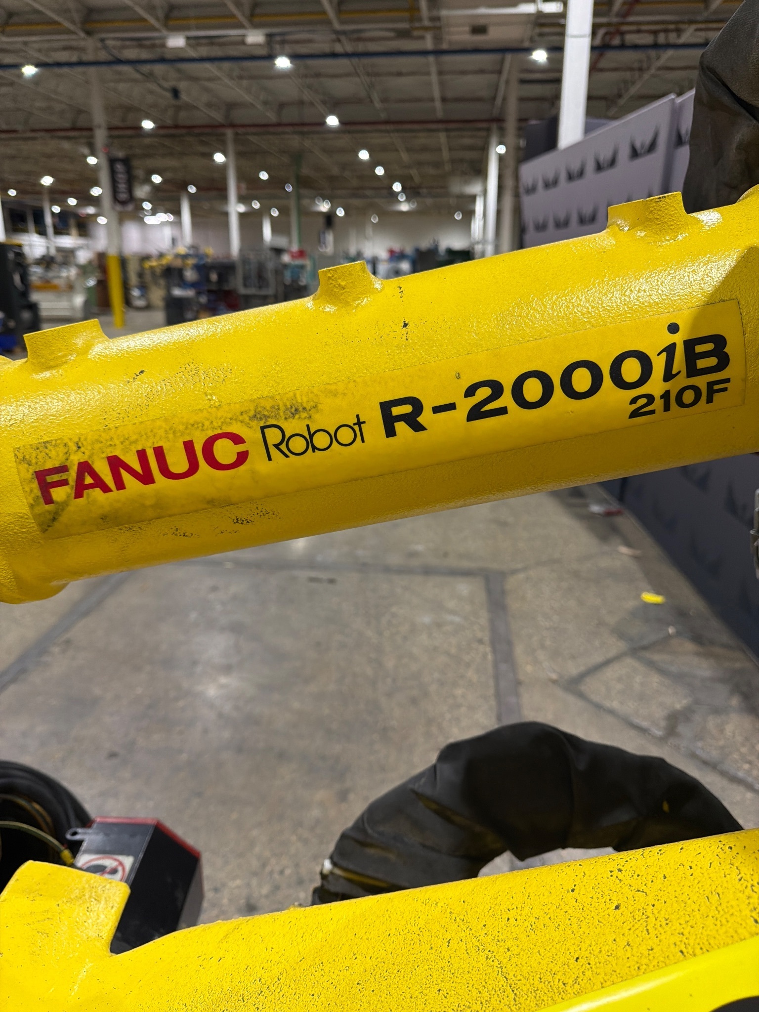 FANUC R-2000iB/210F Complete w/ R-30iB Controls USED 11