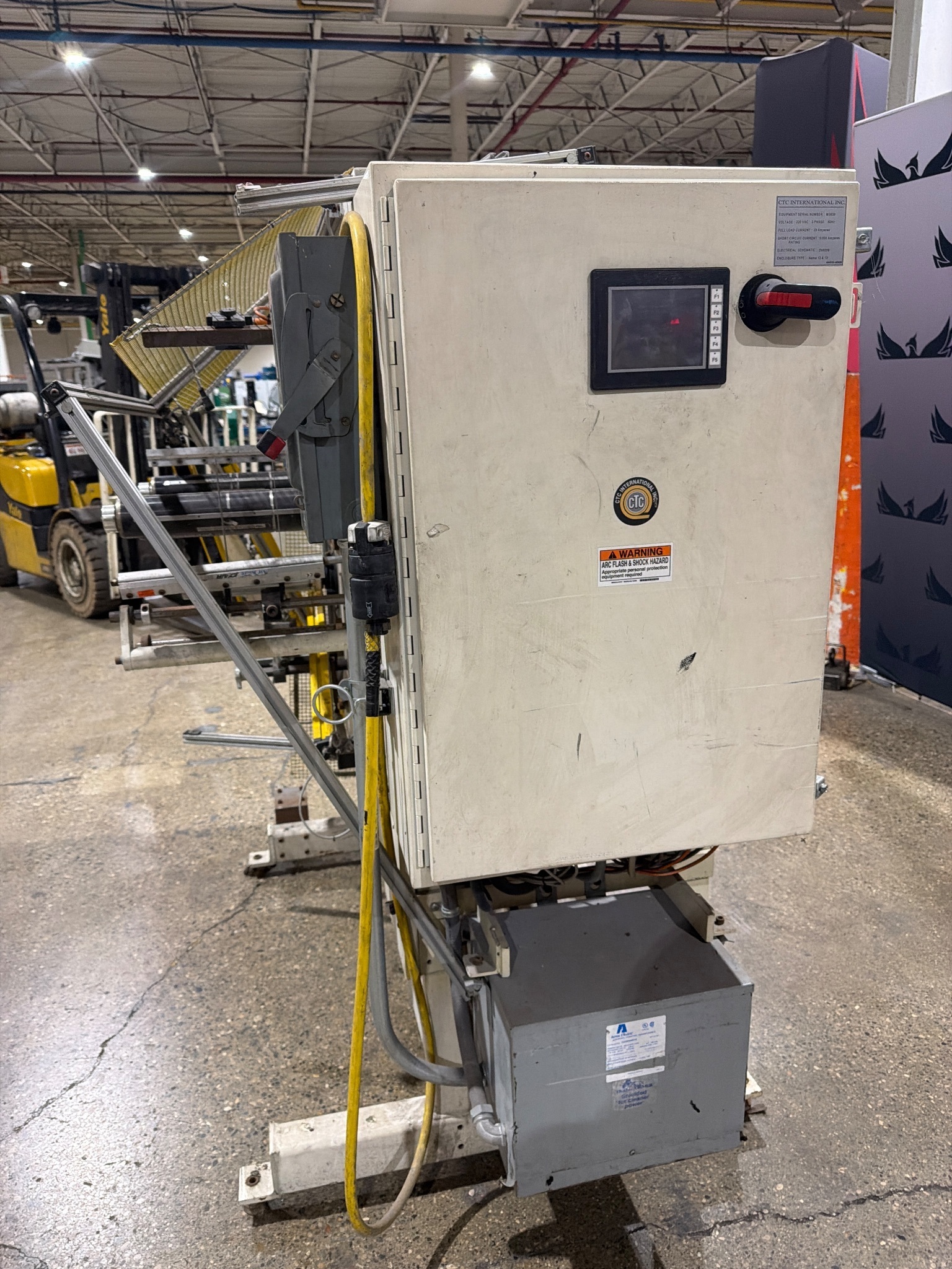 CTC ST200-U-RW-2-10 2 Spindle Turret Rewinder AS-IS PARTS ONLY 2