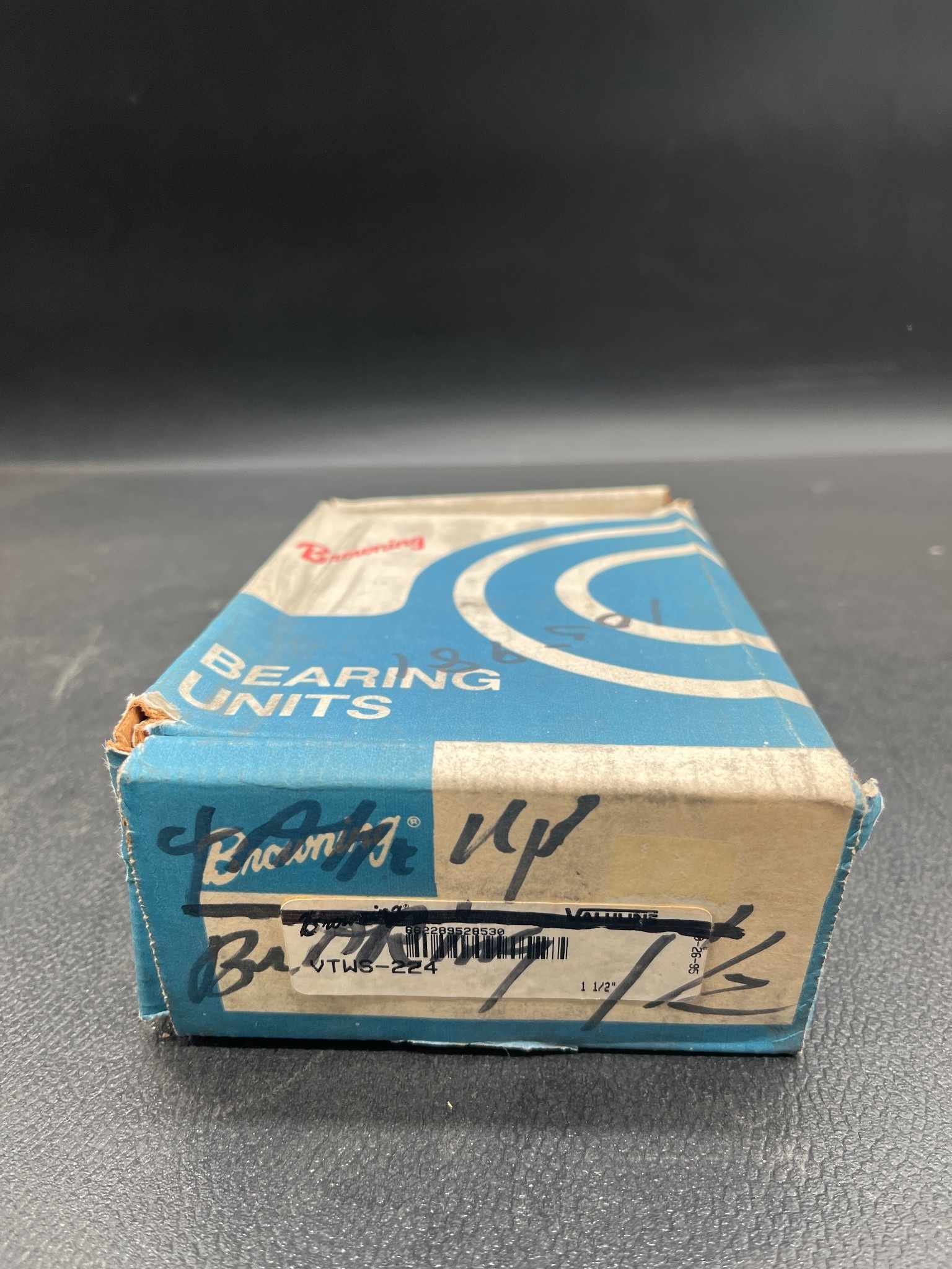 BROWNING VTWS-224 Ball Bearing Take-Up Unit Side Mount NEW 1
