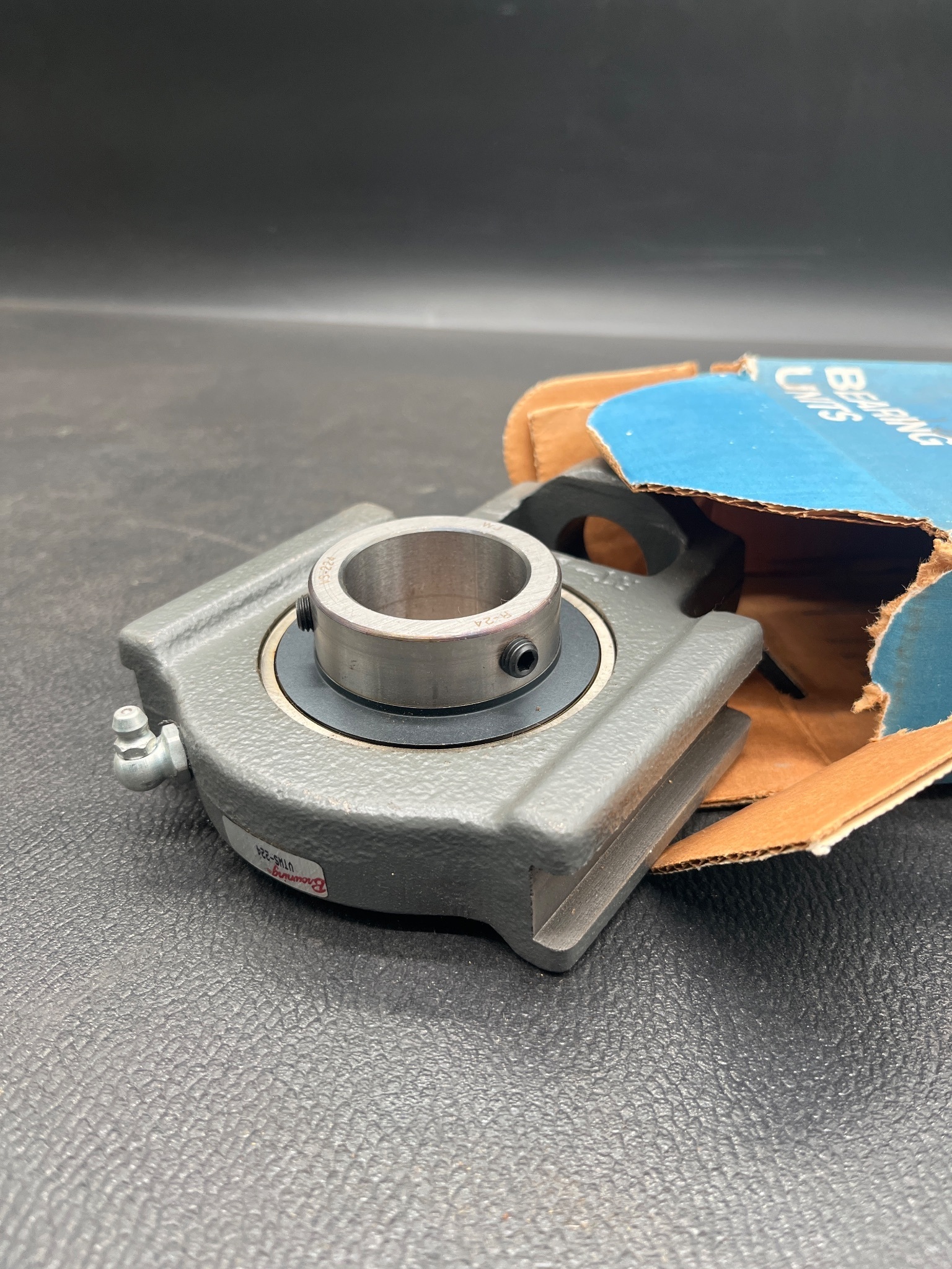BROWNING VTWS-224 Ball Bearing Take-Up Unit Side Mount NEW 5