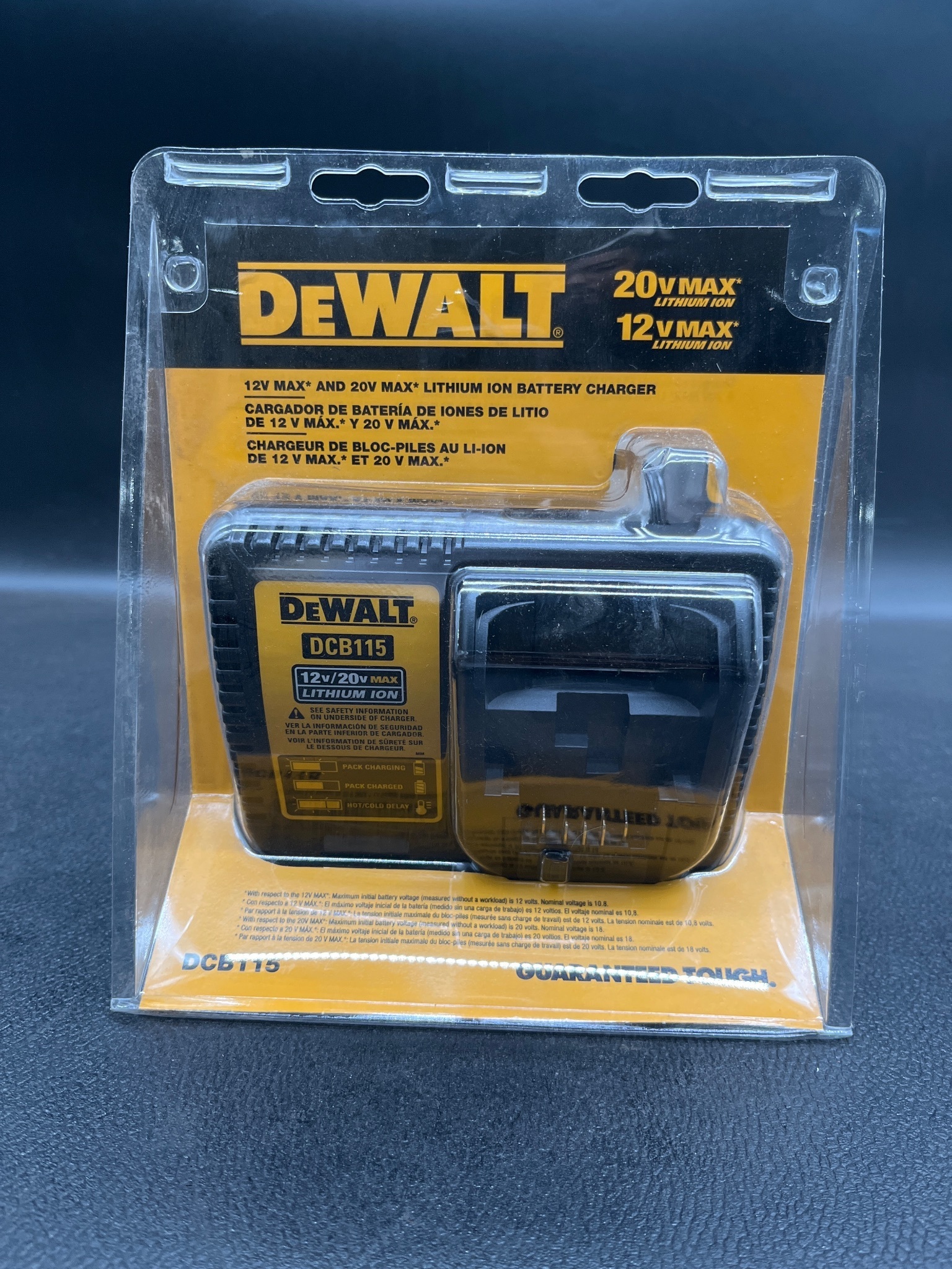 DEWALT DCB115 12V/20V Max Lithium-Ion Battery Charger NEW 0