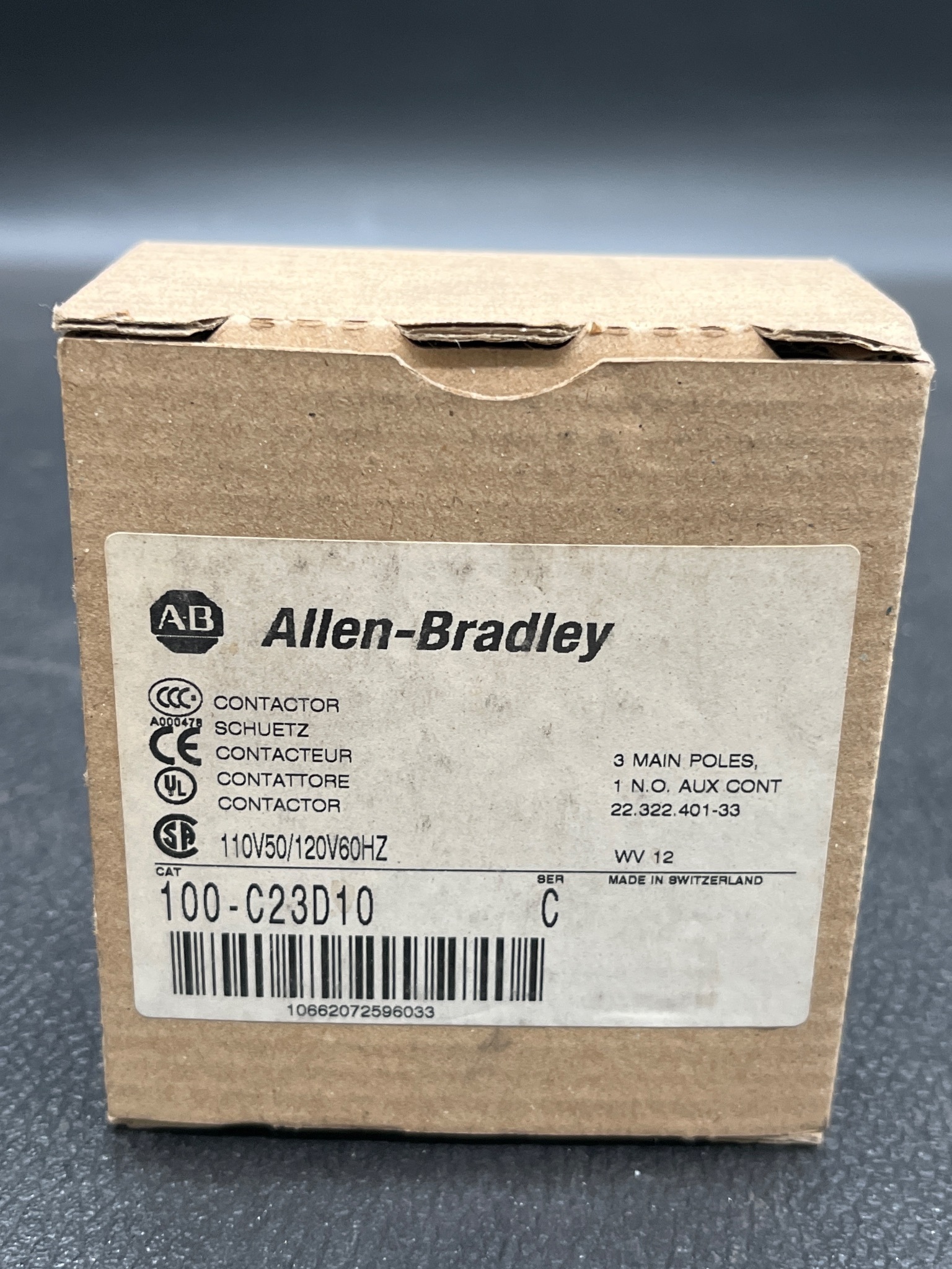 ALLEN BRADLEY 100-C23D10 Contactor NEW 4