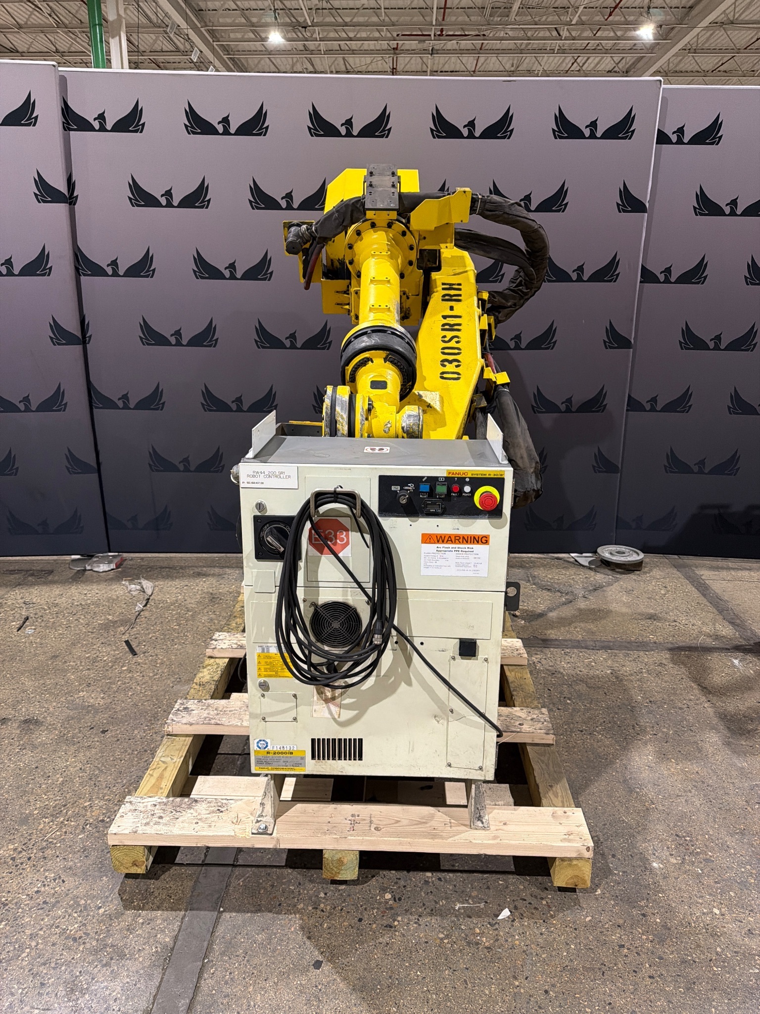 FANUC R-2000iB/210F Complete w/ R-30iB Controls USED 0