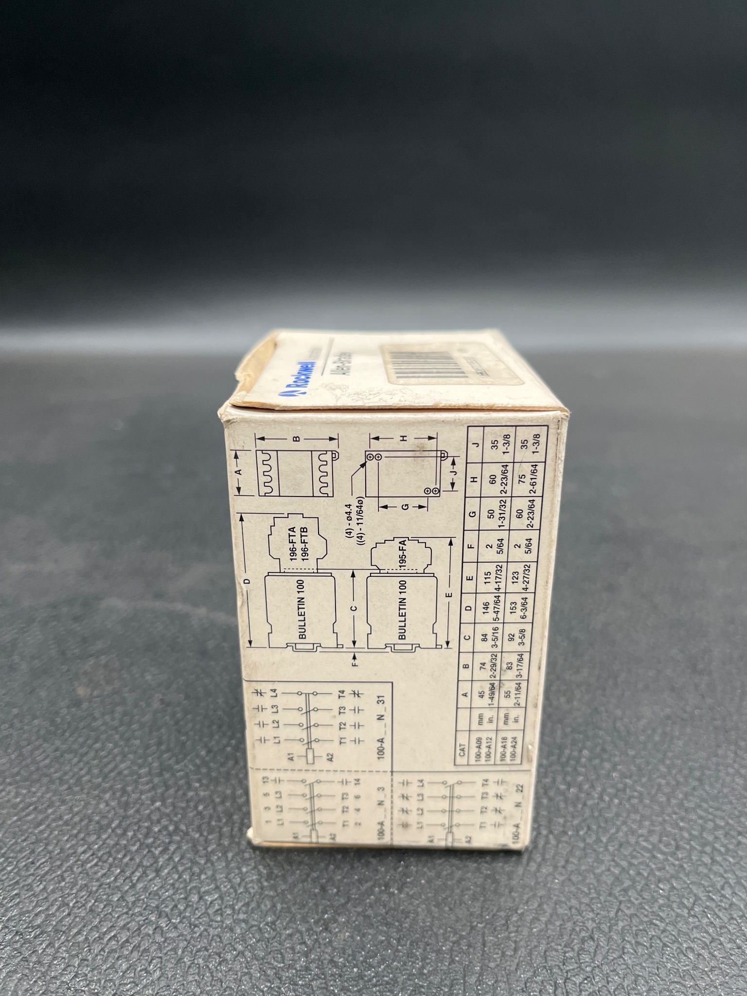ALLEN BRADLEY 100-A09ND3 AC Contactor NEW 2