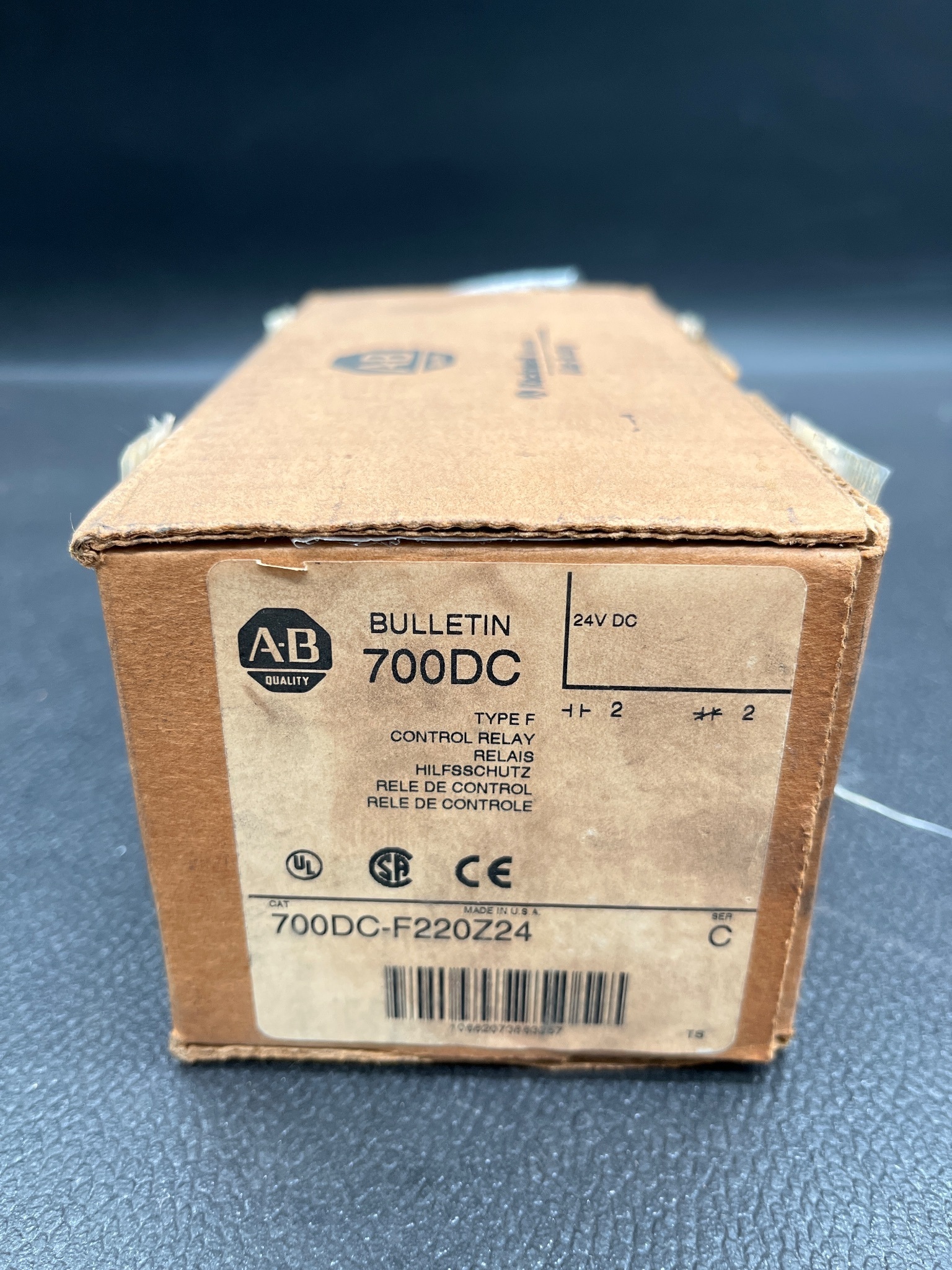 ALLEN BRADLEY 700DC-F220Z24 Type F Control Relay NEW 0