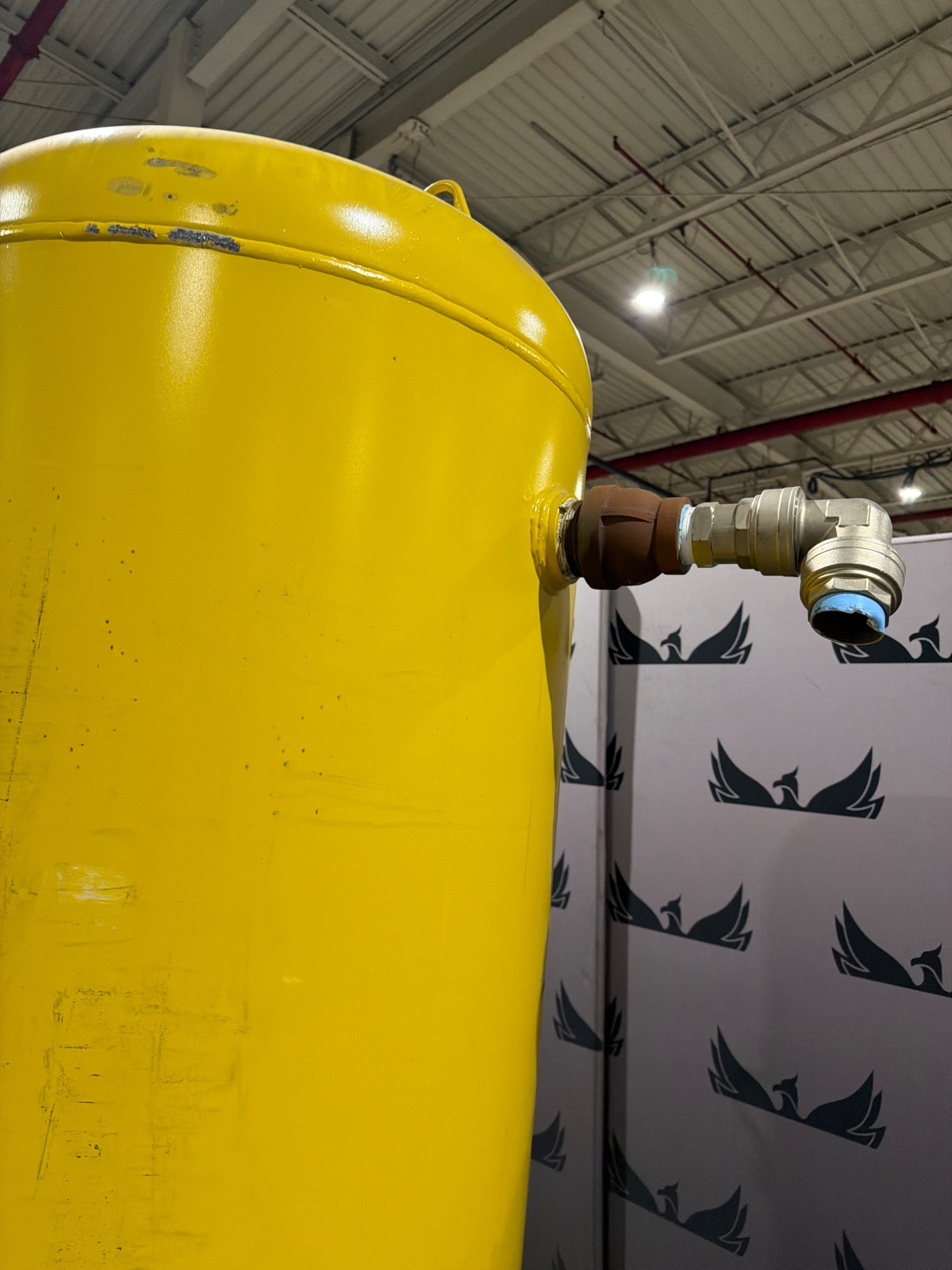 SAMUEL A10056X 400 GAL. Vertical Air Receiver USED 3