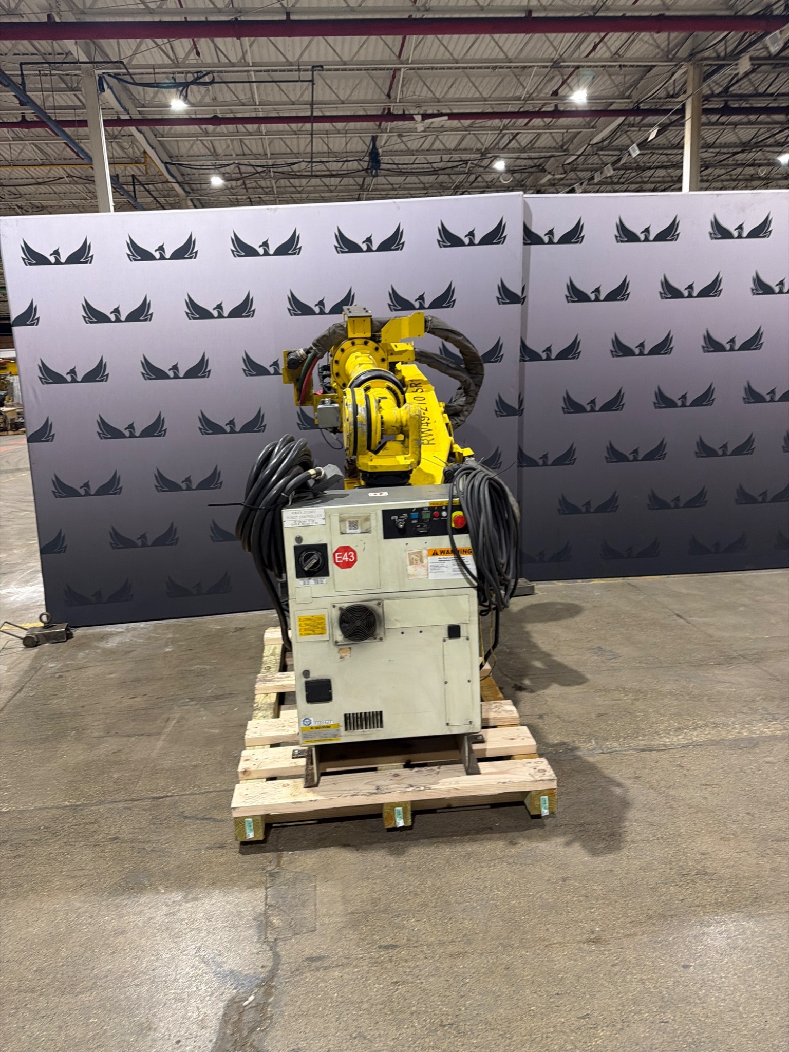 FANUC R-2000iB/210F Complete w/ R-30iB Controls USED 2