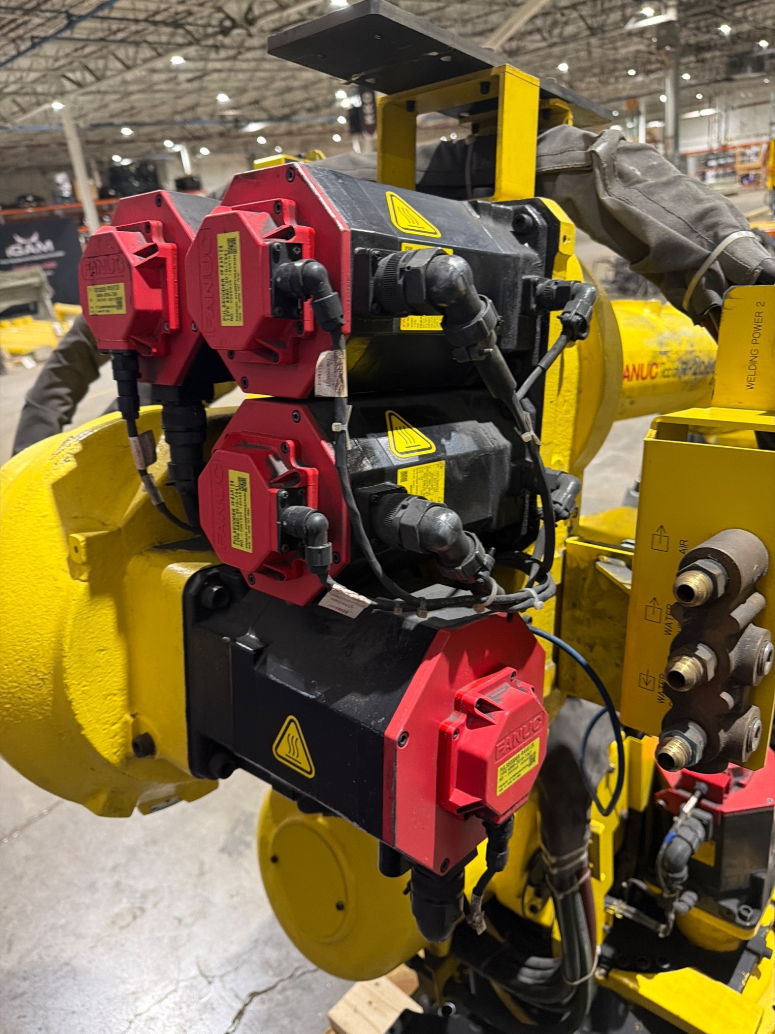 FANUC R-2000iB/210F Complete w/ R-30iB Controls USED 11