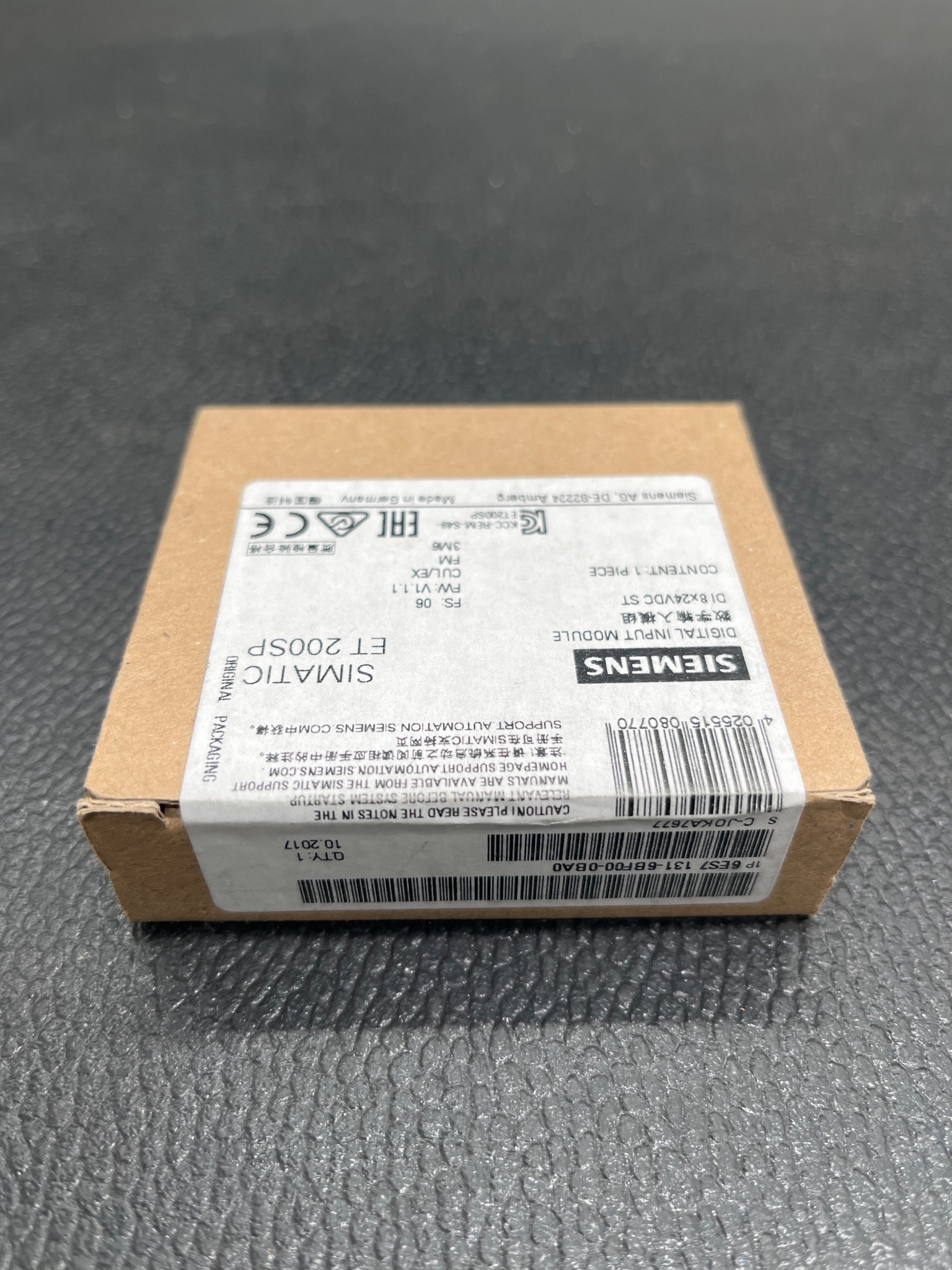 SIEMENS 6ES7 131-6BF00-0BA0 Digital Input Module SIMATIC ET 200SP NEW 2