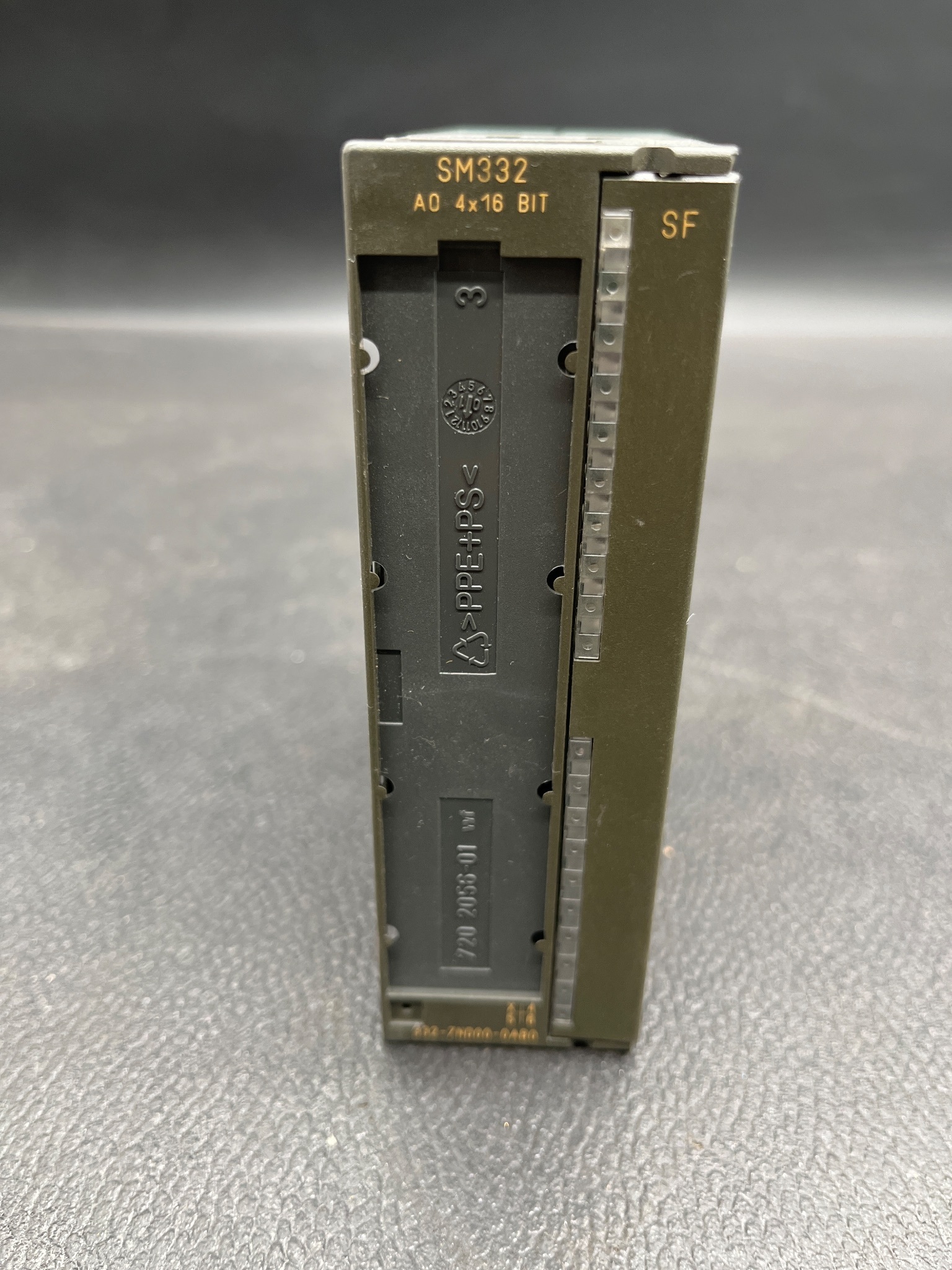 SIEMENS 6ES7 332-7ND00-0AB0 Analog Output Module SM332 USED 0