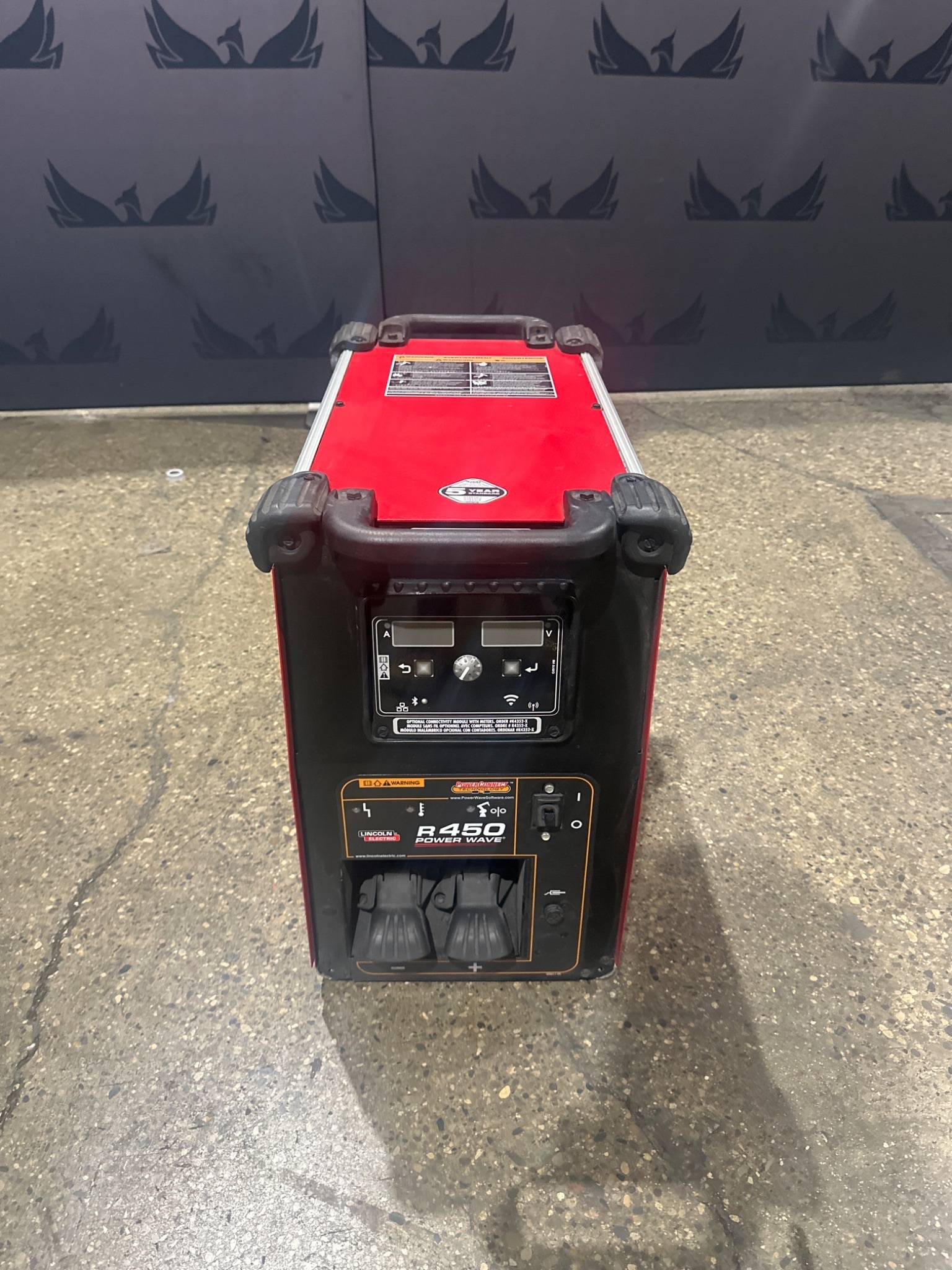 LINCOLN ELECTRIC Power Wave R450 Welder K3451-1 USED 0