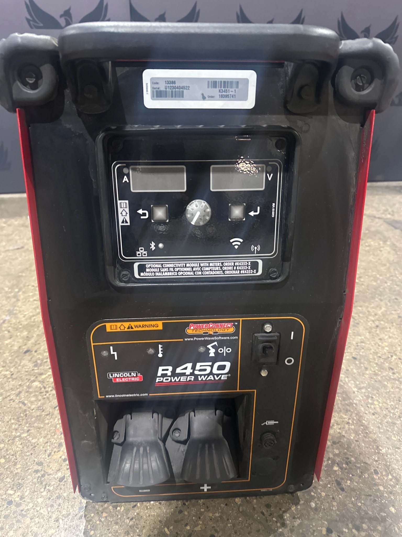 LINCOLN ELECTRIC Power Wave R450 Welder K3451-1 USED 1