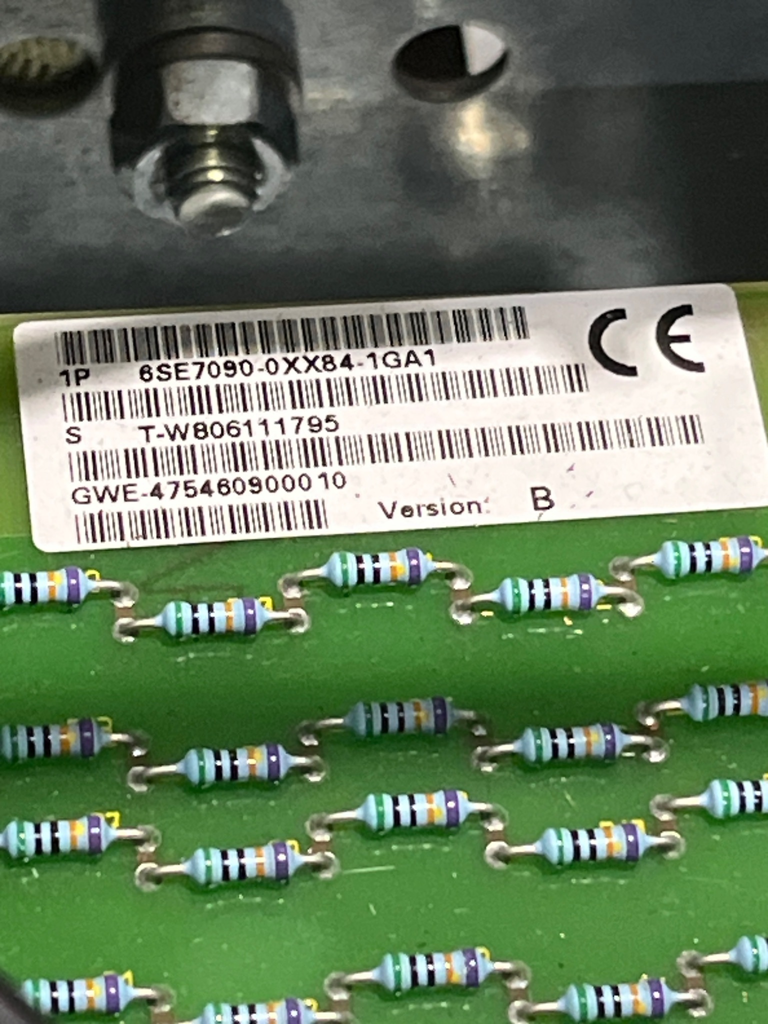 SIEMENS 6SE7032-6ED87-1FC5 SIMOVERT Masterdrives Clean Power Filter USED 7