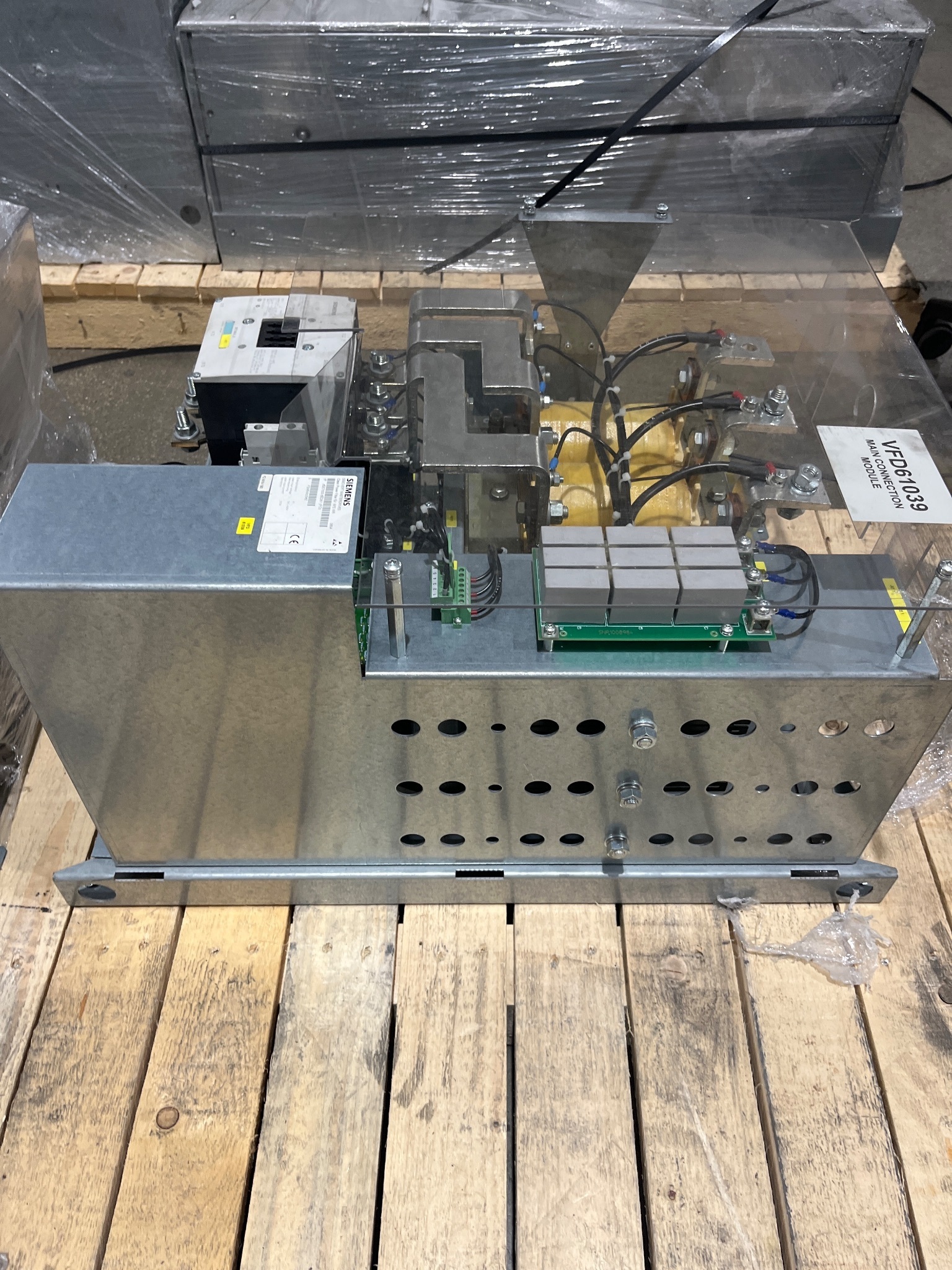 SIEMENS 6SE7032-6ED87-1FC5 SIMOVERT Masterdrives Clean Power Filter USED 8