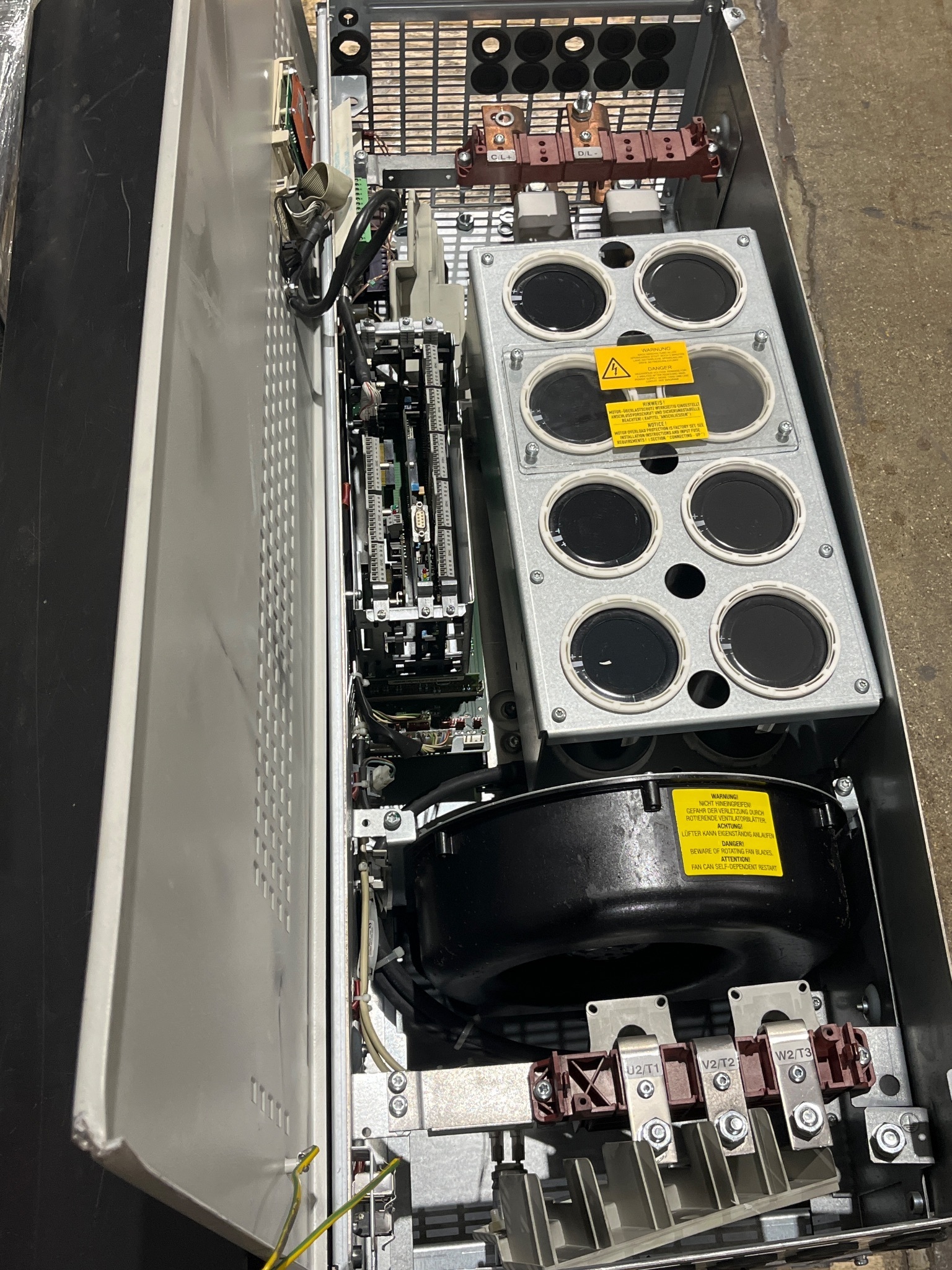 SIEMENS 6SE7031-8TF60-Z SIMOVERT VC DC Inverter USED 3