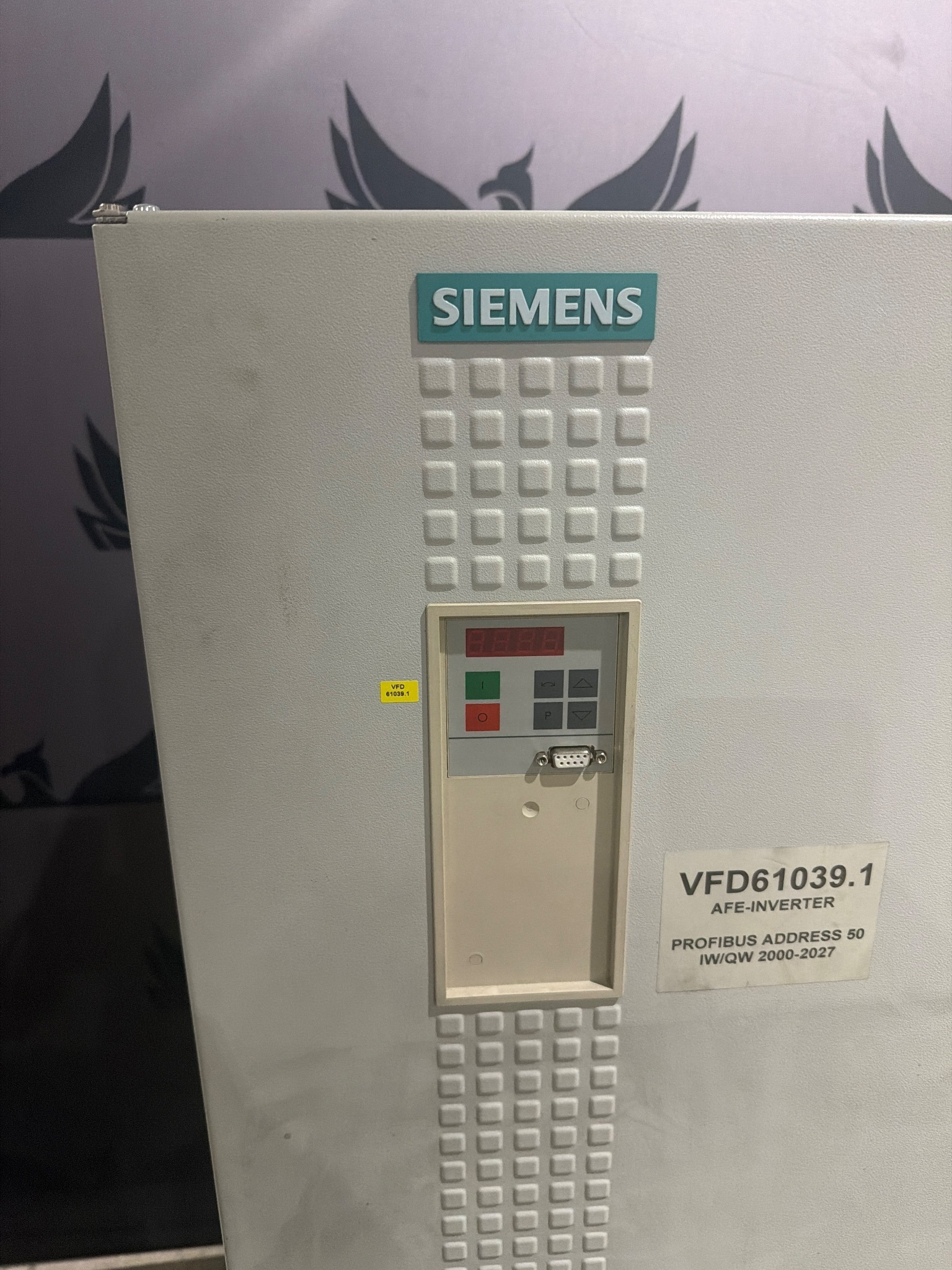 SIEMENS 6SE7032-6EG80-Z SIMOVERT AFE DC Inverter USED 2