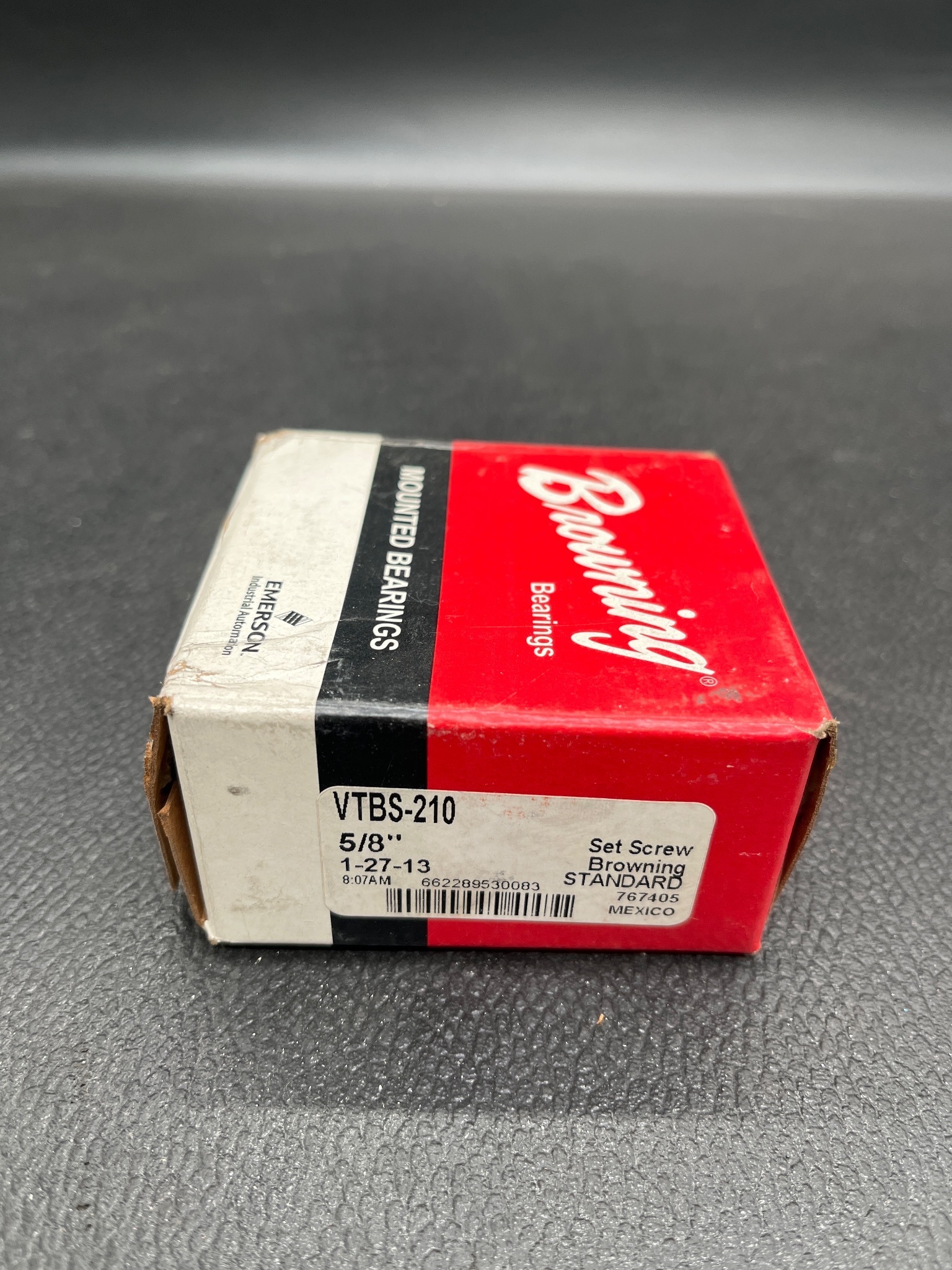 BROWNING VTBS-210 Set Screw Ball Bearing NEW 1
