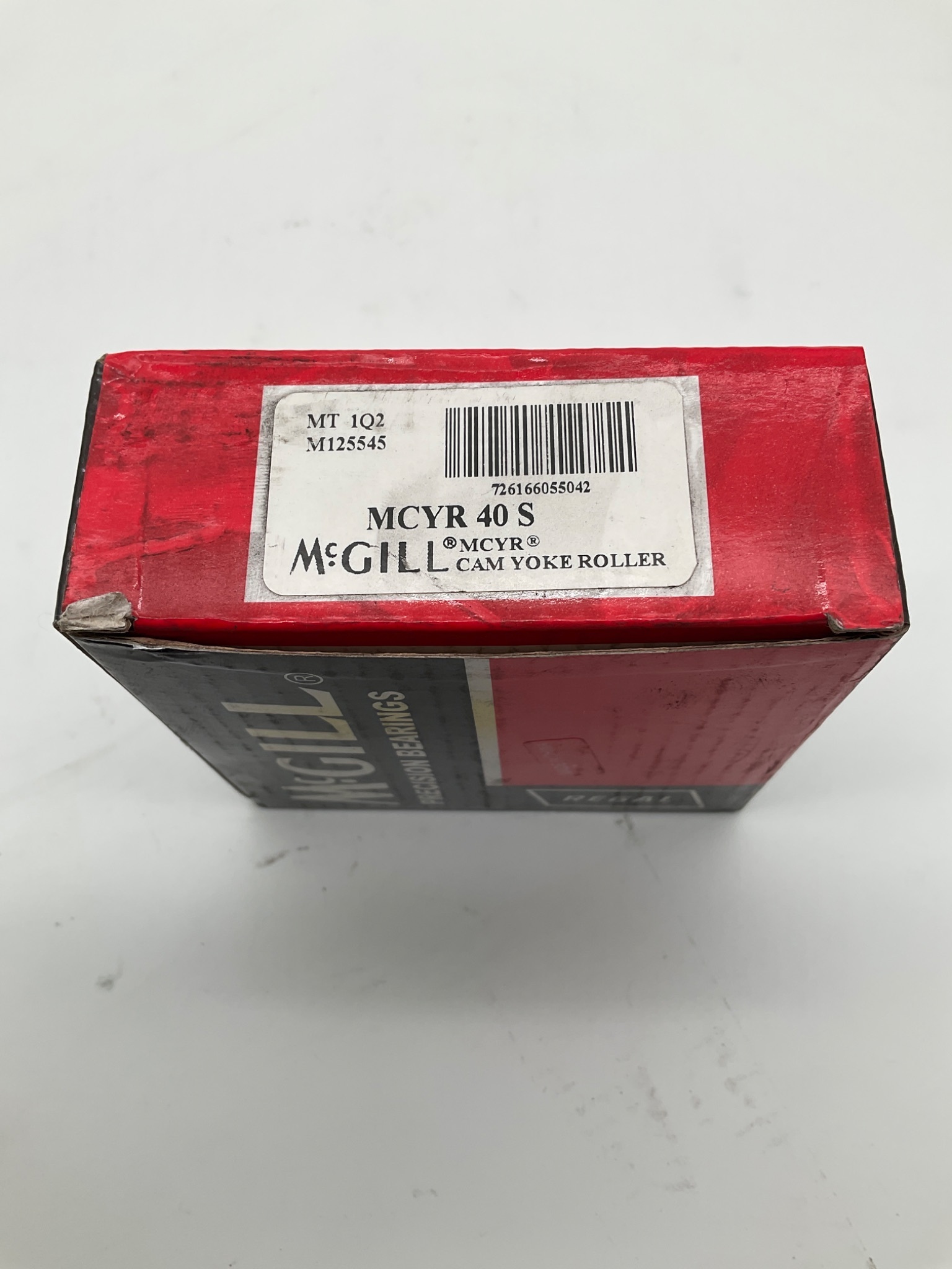 MCGILL MCYR 40 S Cam Yoke Roller Bearing NEW 1