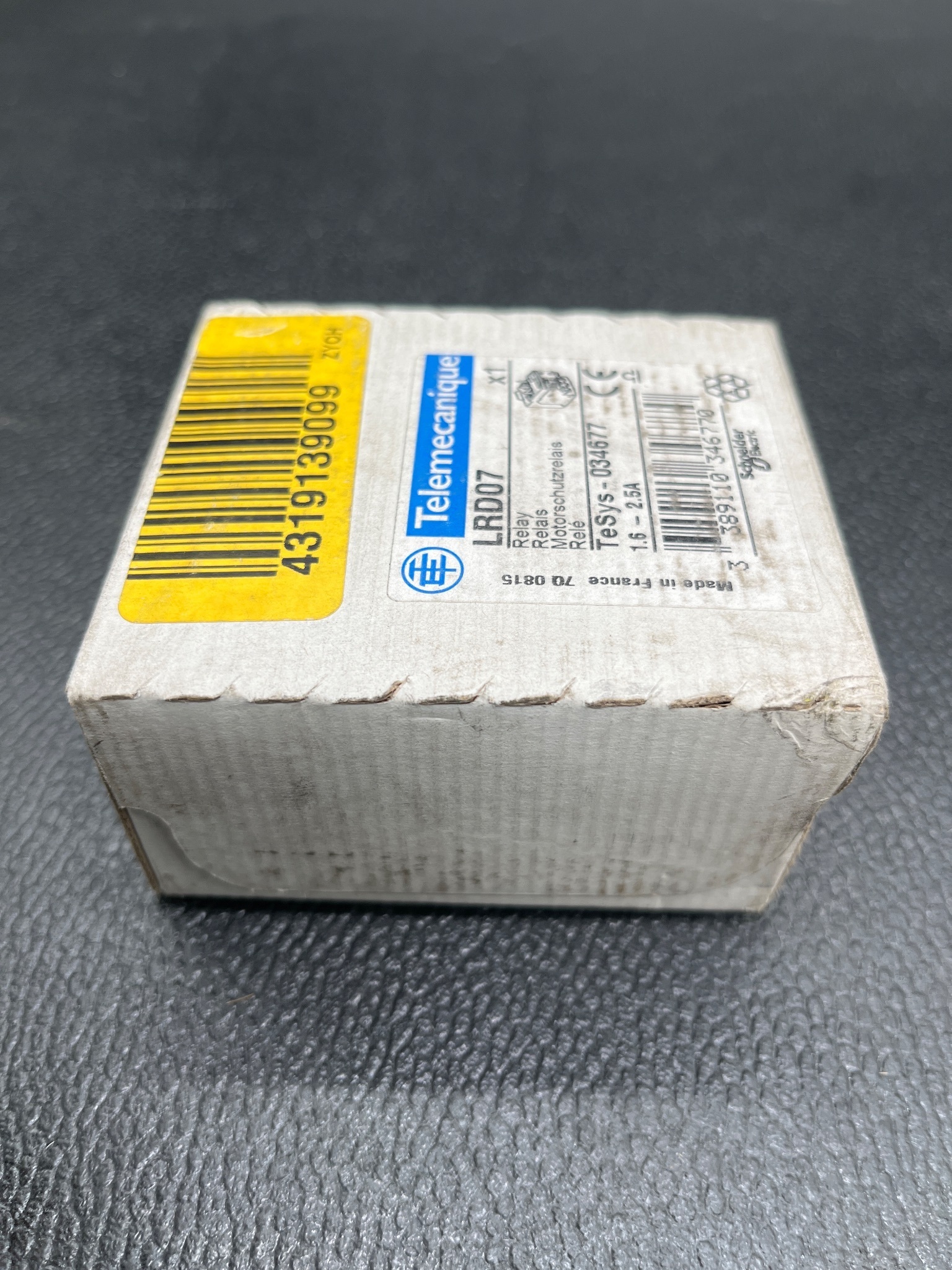 TELEMECANIQUE LRD07 Thermal Overload Relay NEW 3