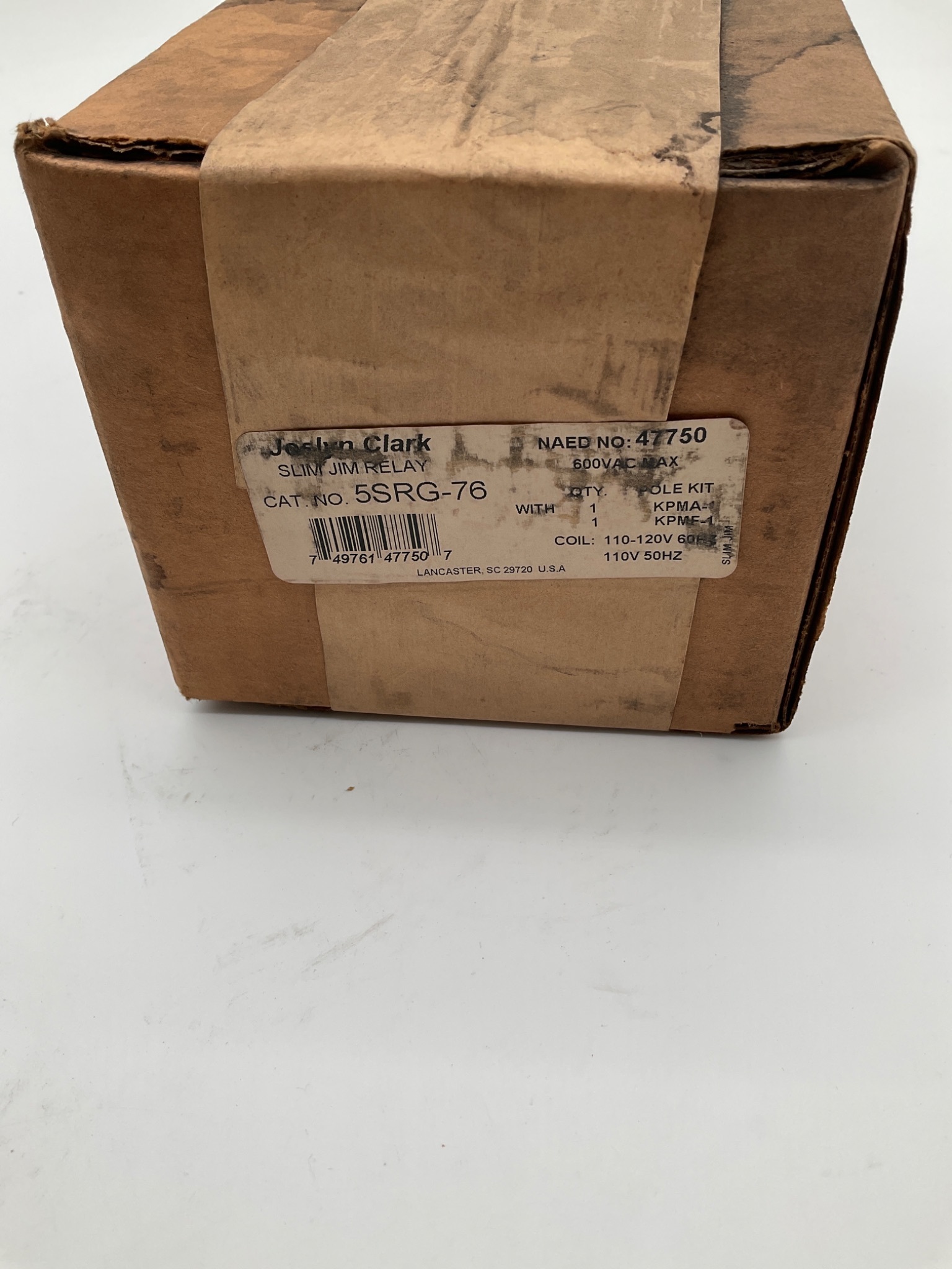 Joslyn Clark 5SRG-76 Slim Jim Relay NEW 1