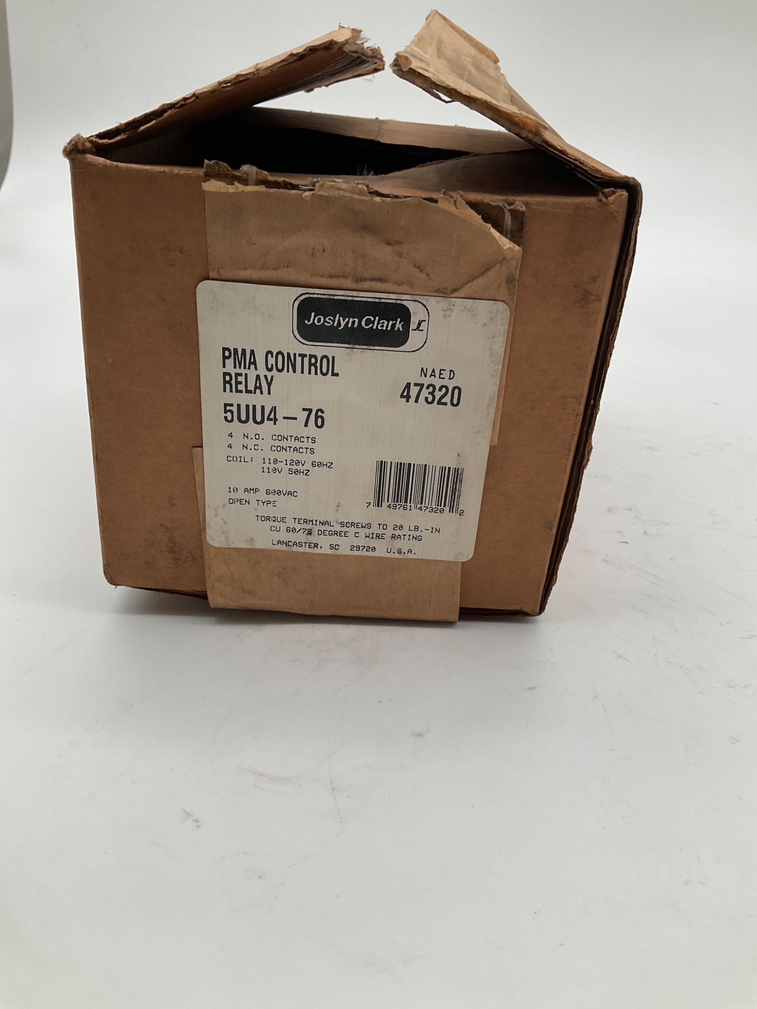 Joslyn Clark 5UU4-76 PMA Control Relay NEW 0