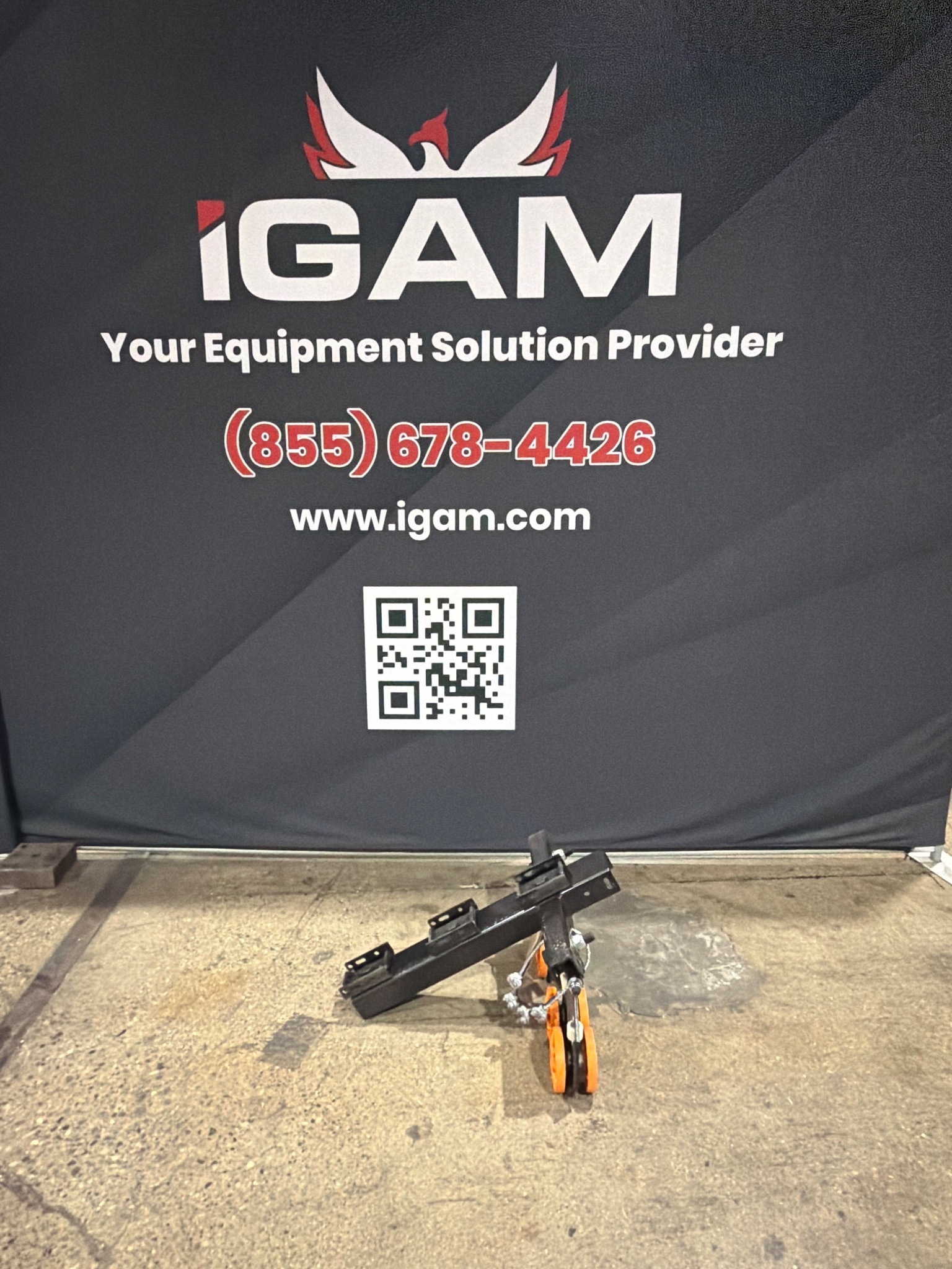 Knight Global MRES7735 Rail End Stop Assembly USED 0