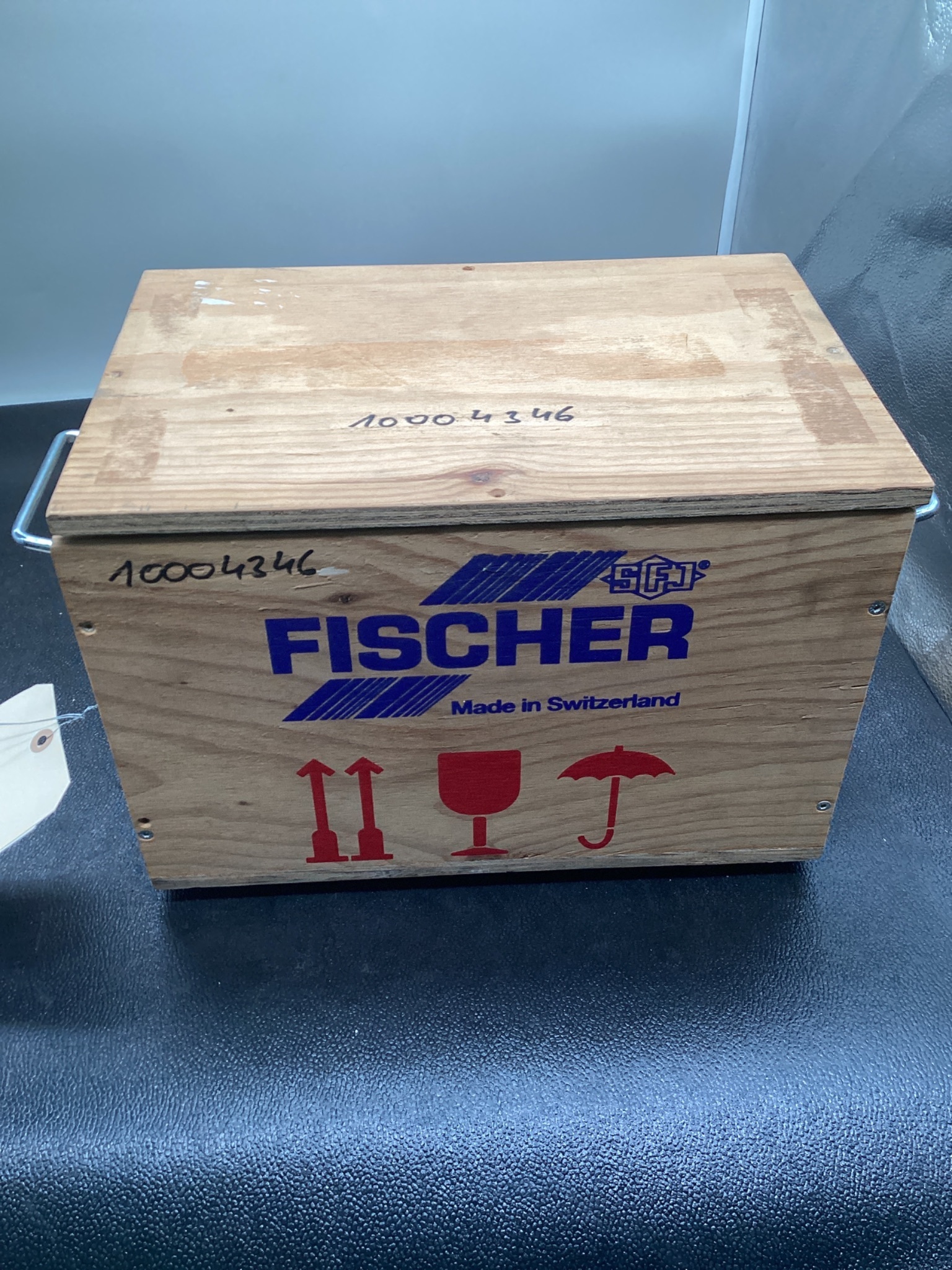 FISCHER MFM-1032/60/9 HJND-28 PRECISION MOTOR SPINDLE USED 0