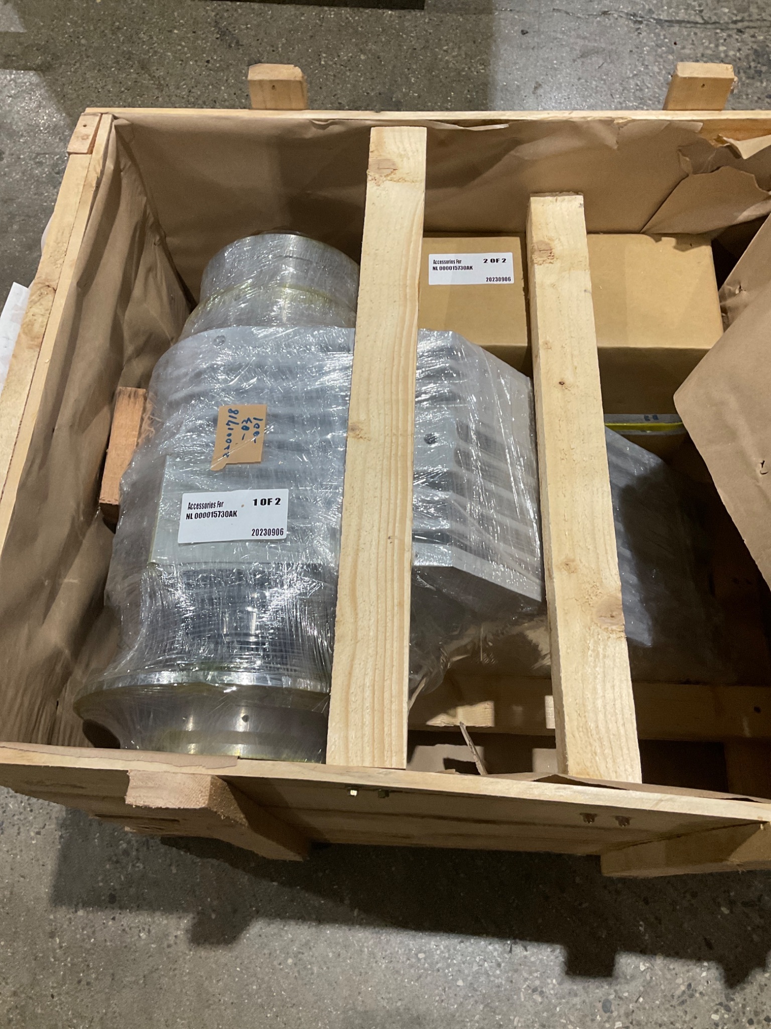 HARDINGE NL000015730AK SPINDLE ASSEMBLY 42MM FANUC WITH CARRIAGE AND BRAKE NEW 0