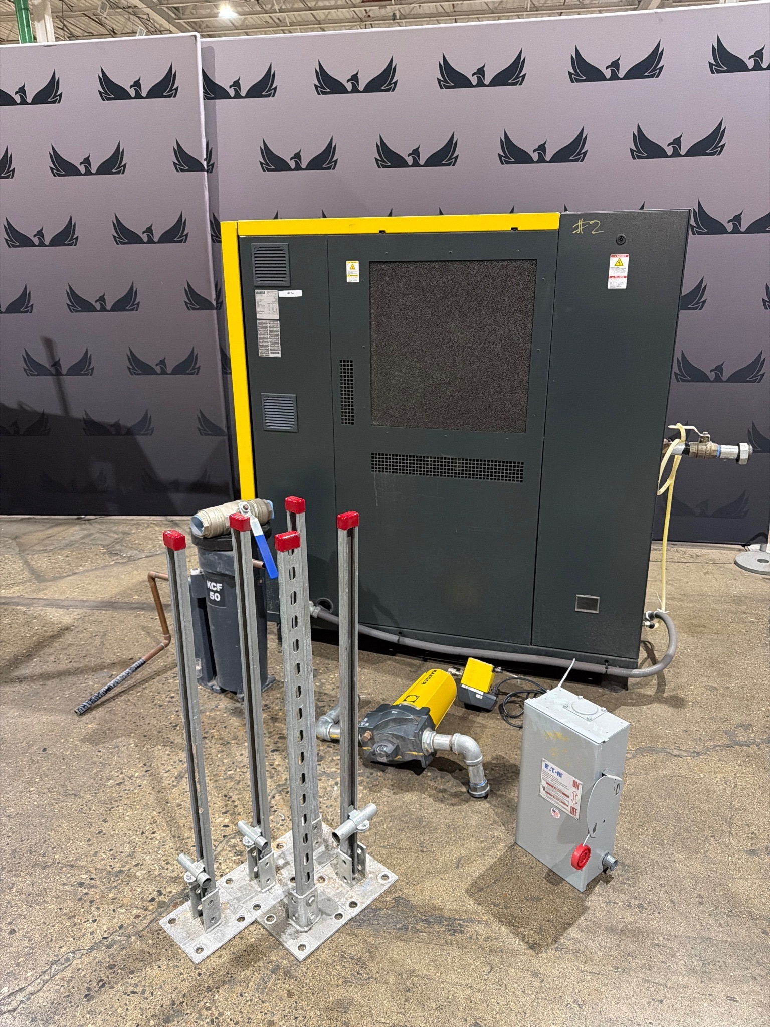 2022 KAESER AS 30T 30HP Rotary Screw Compressor w/ ABT 40 Dryer USED 1