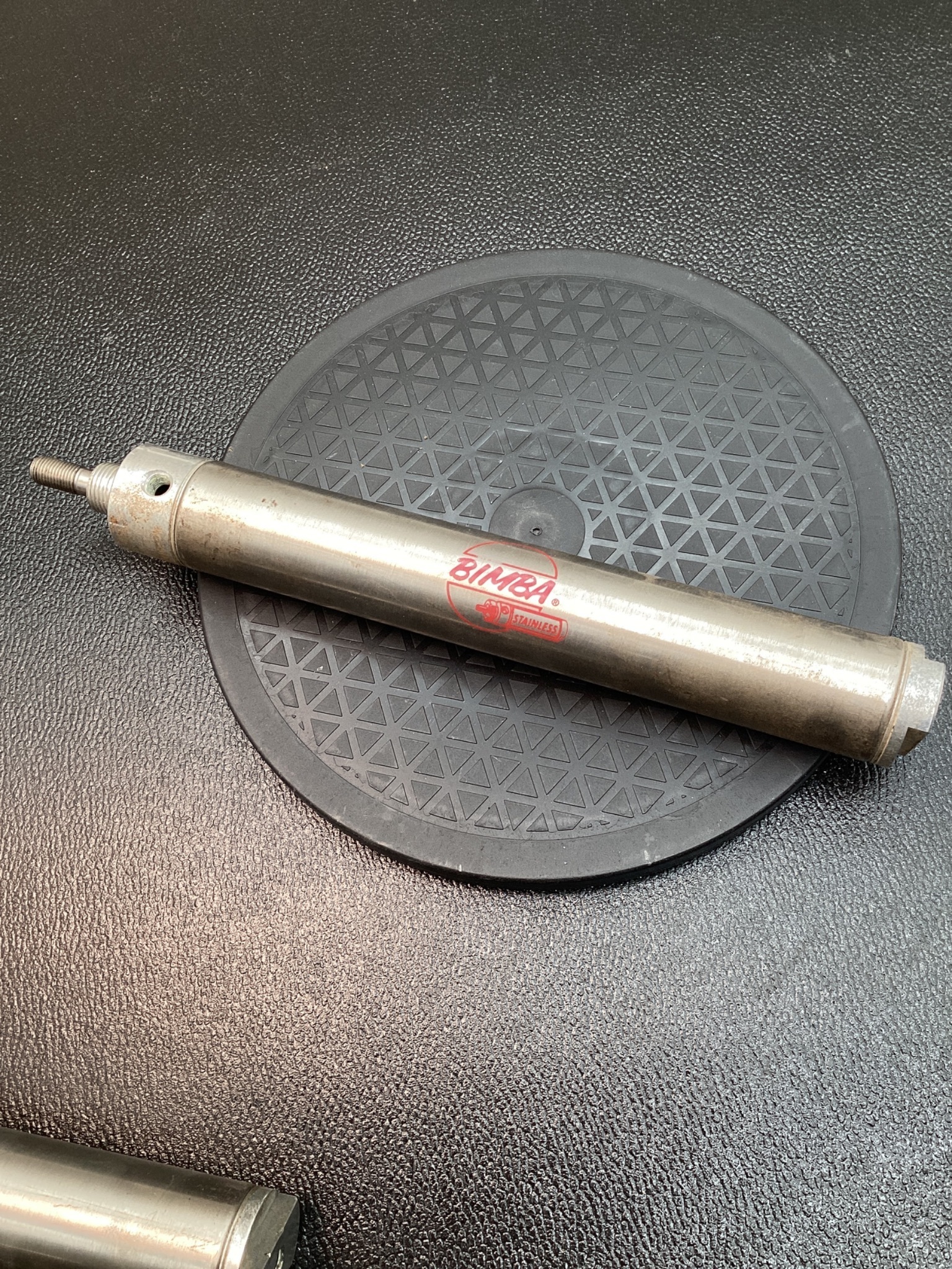 BIMBA SR-178-DB 1.5IN BORE 8IN STROKE PNEUMATIC CYLINDER USED 0