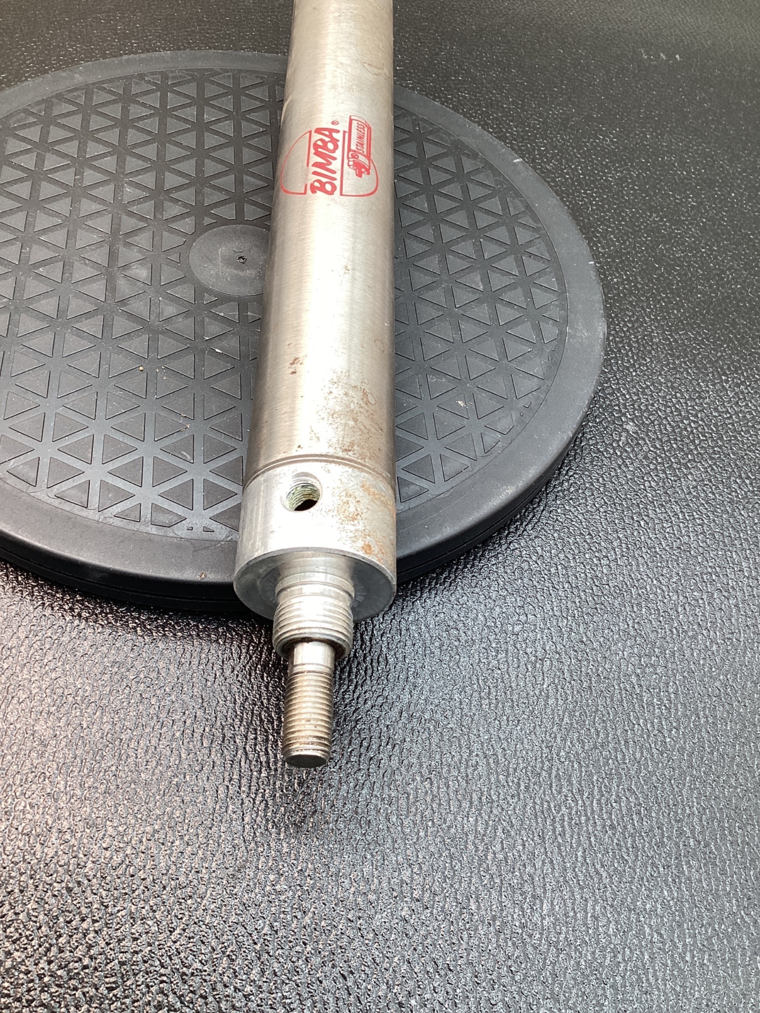 BIMBA SR-178-DB 1.5IN BORE 8IN STROKE PNEUMATIC CYLINDER USED 2