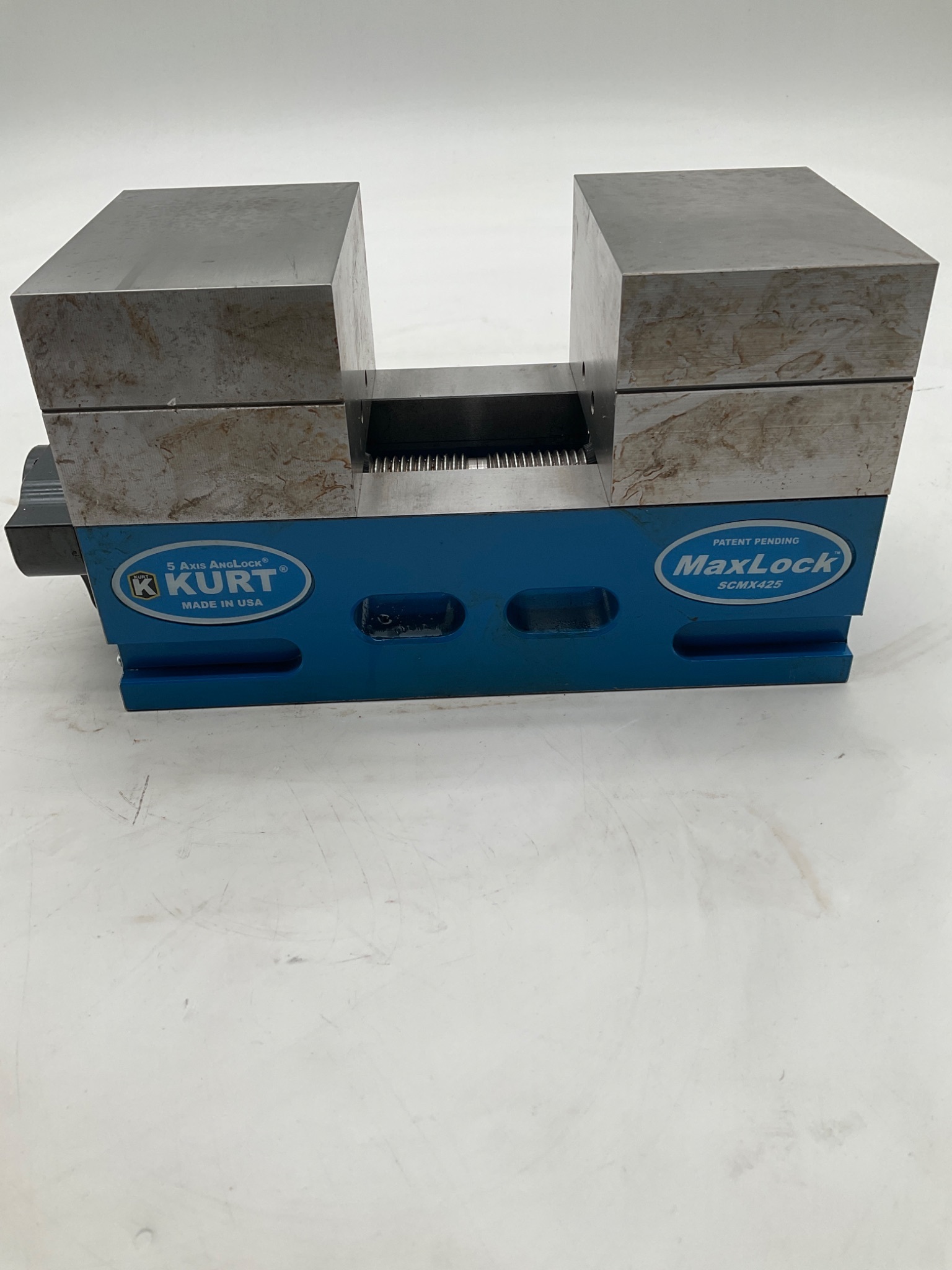 KURT MaxLock SCMX425 Self-Centering 5-Axis Vise USED 0