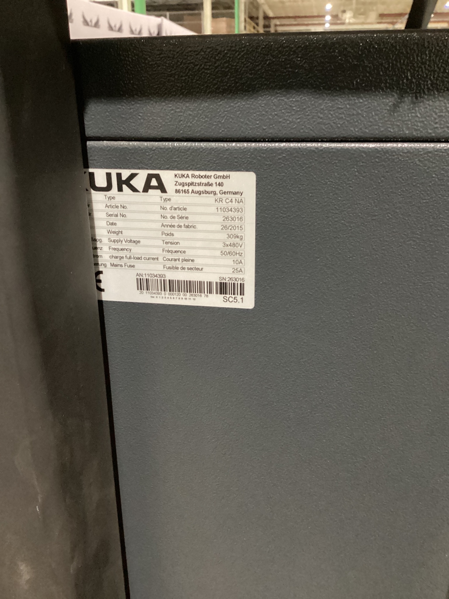 KUKA KR16 L6-2 w/ KR C4 Controls Lincoln R550 Weld Package & TT3A Reamer NEW 4