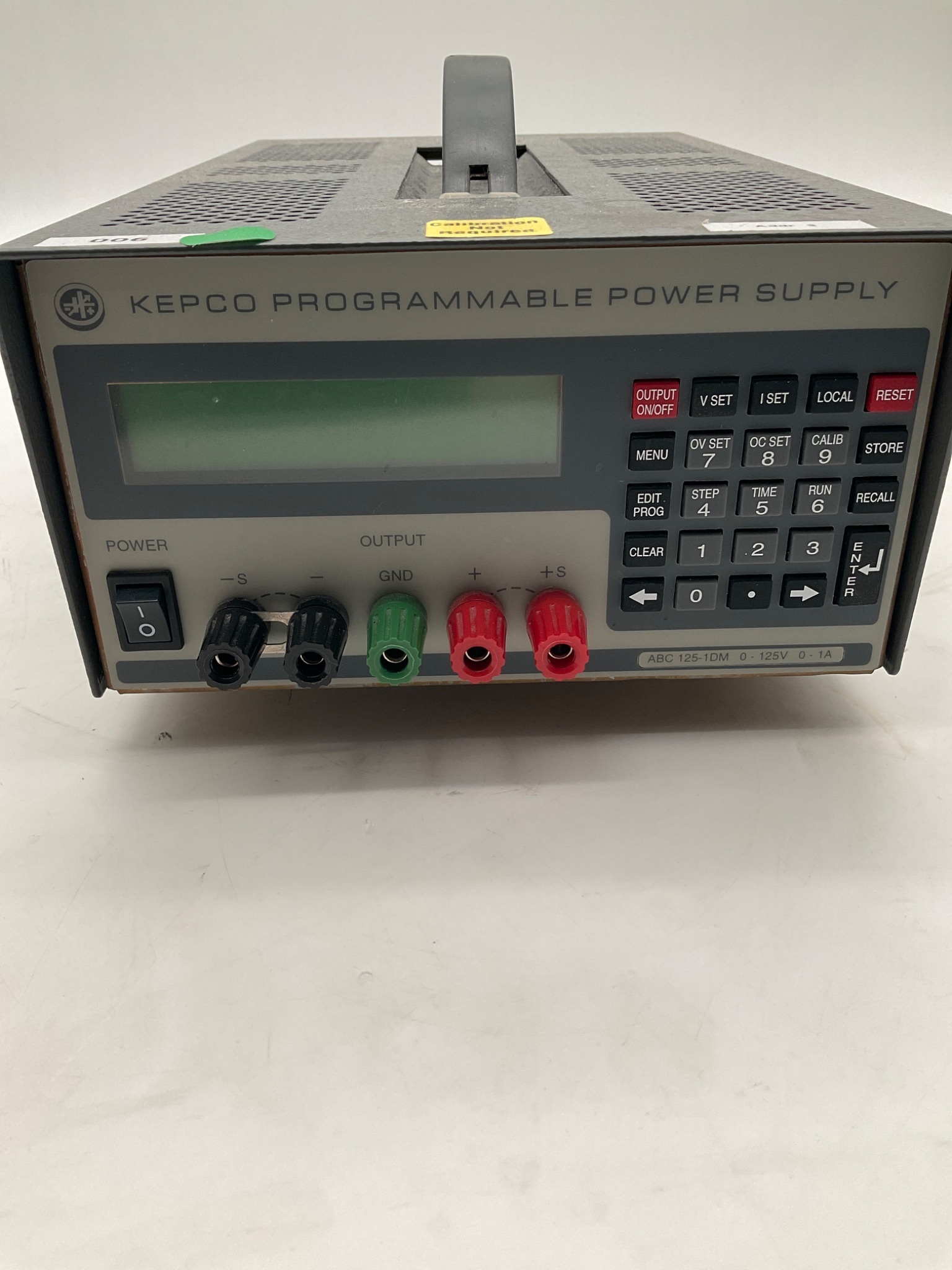 KEPCO ABC 125-1DM Programmable Power Supply USED 2