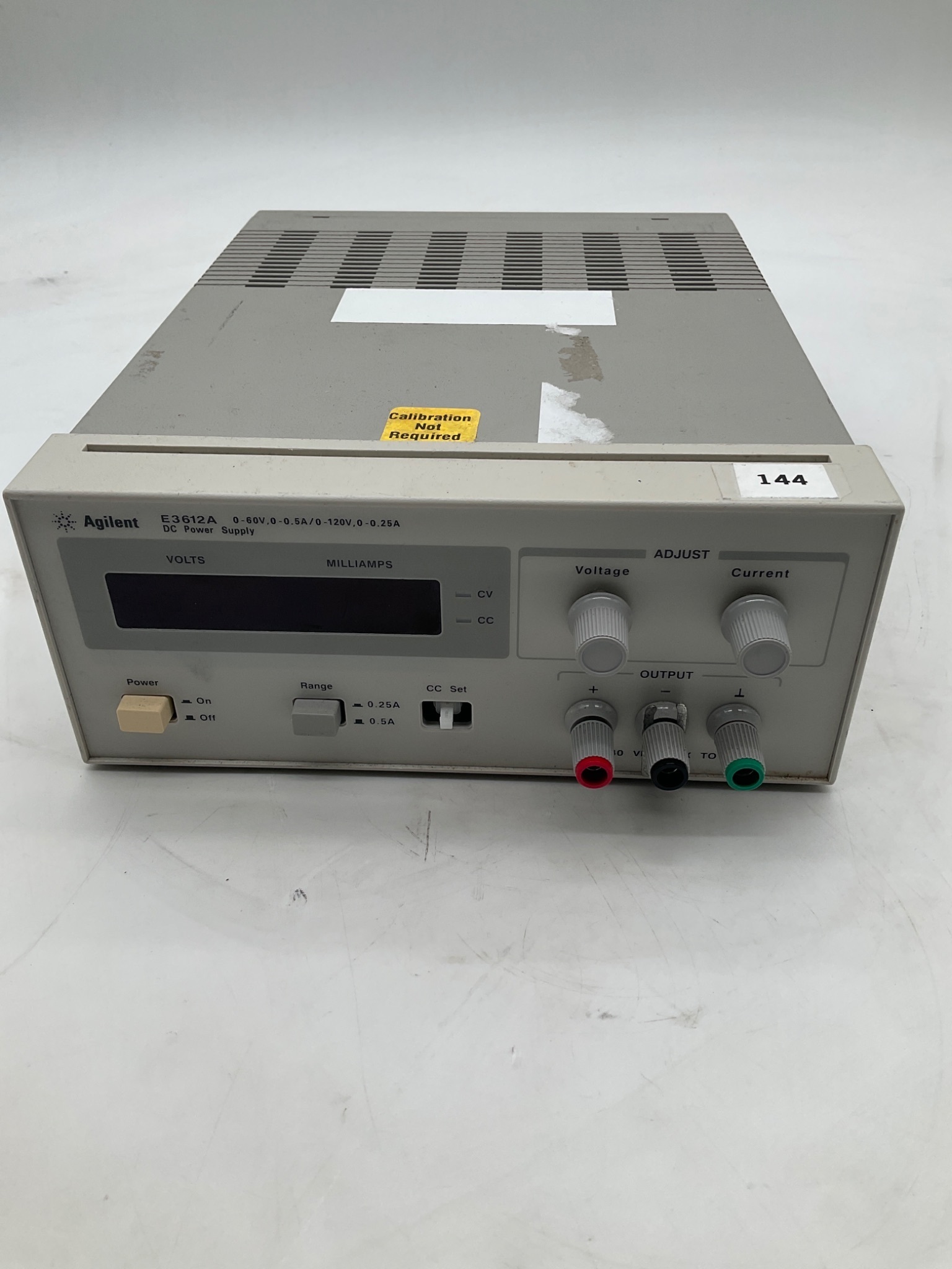 AGILENT E3612A DC Power Supply USED 0