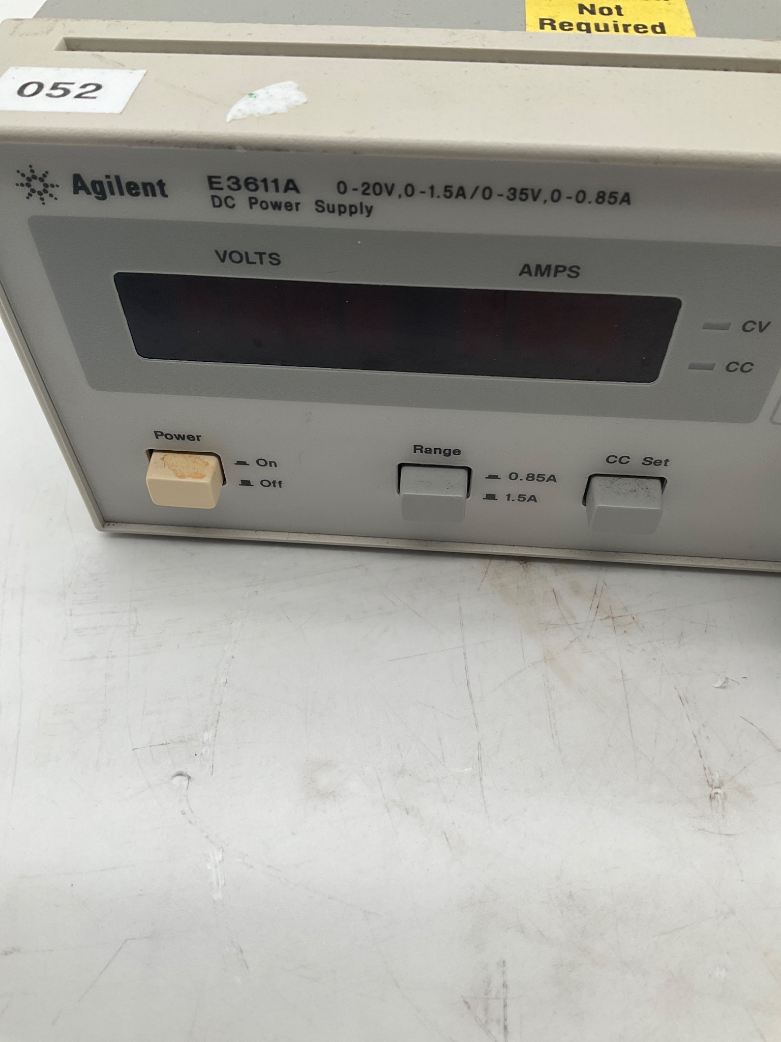 AGILENT E3611A DC Power Supply USED 1