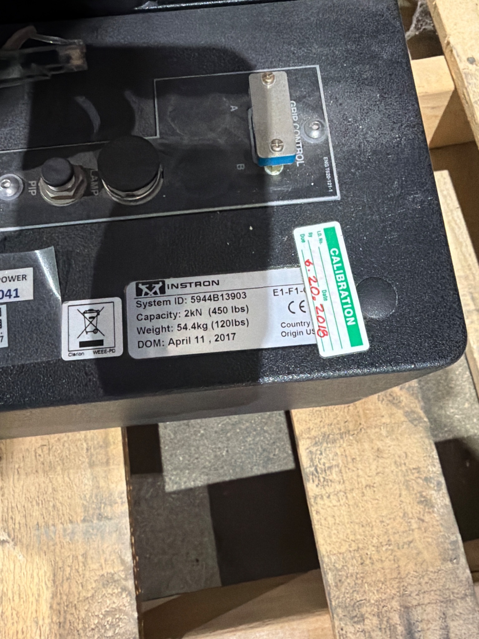 INSTRON 5944 Benchtop Tensile Tester (450 lbs Capacity) USED 4