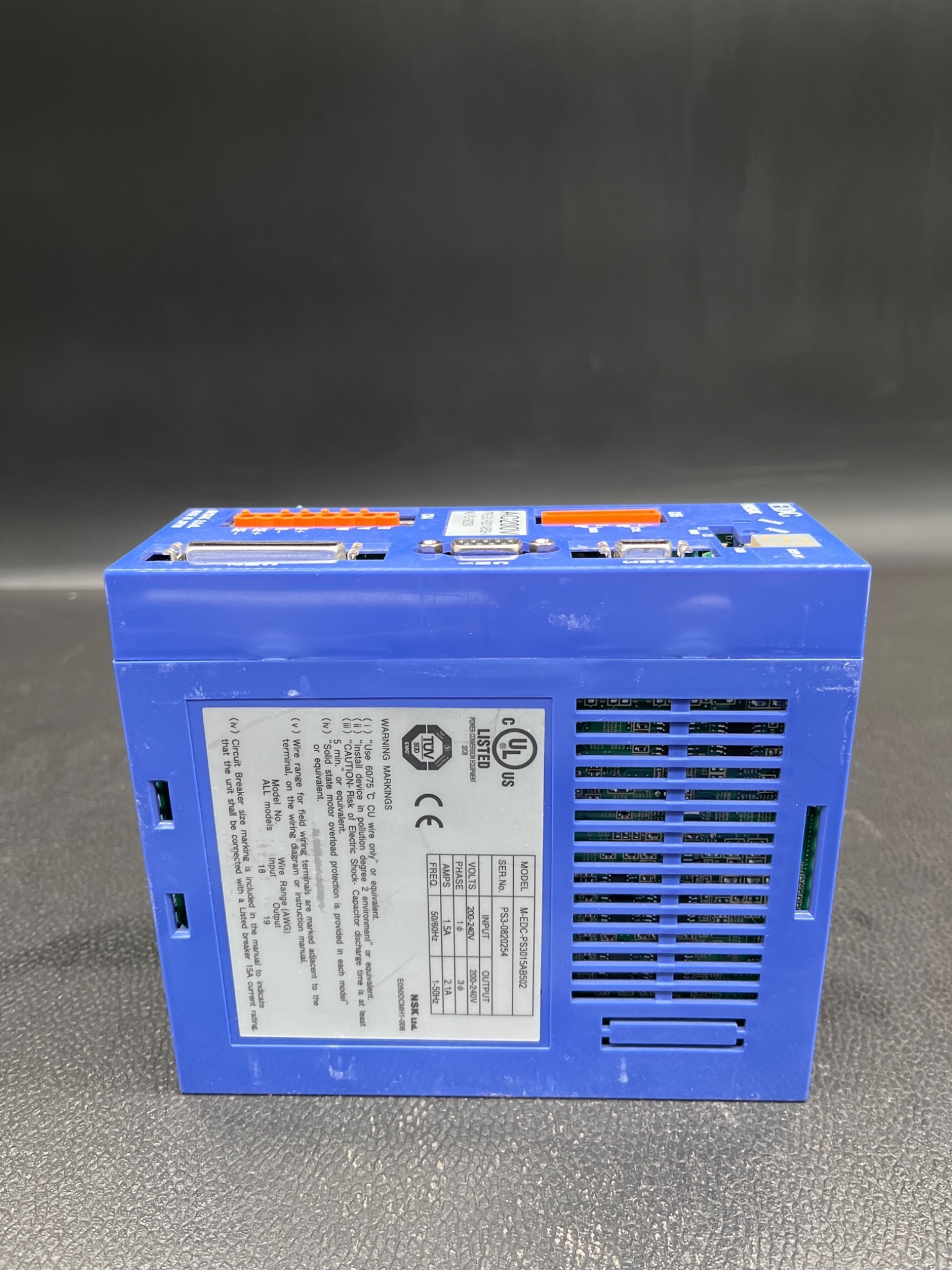 NSK EDC-PS3015AB502-A MegaTorque Motor Drive USED 1