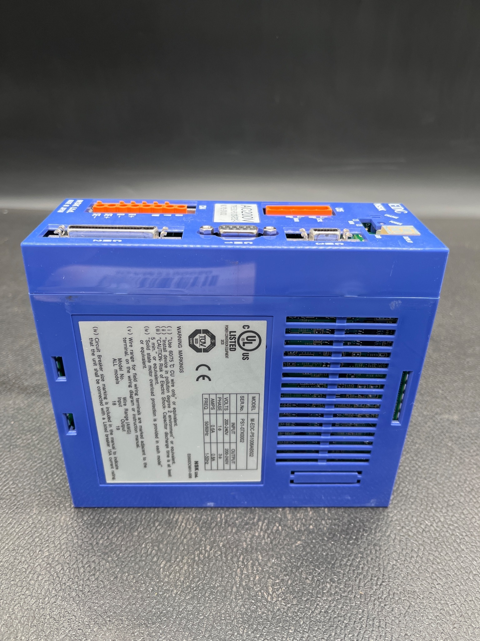 NSK EDC-PS1006AB502-A MegaTorque Motor Drive USED 1